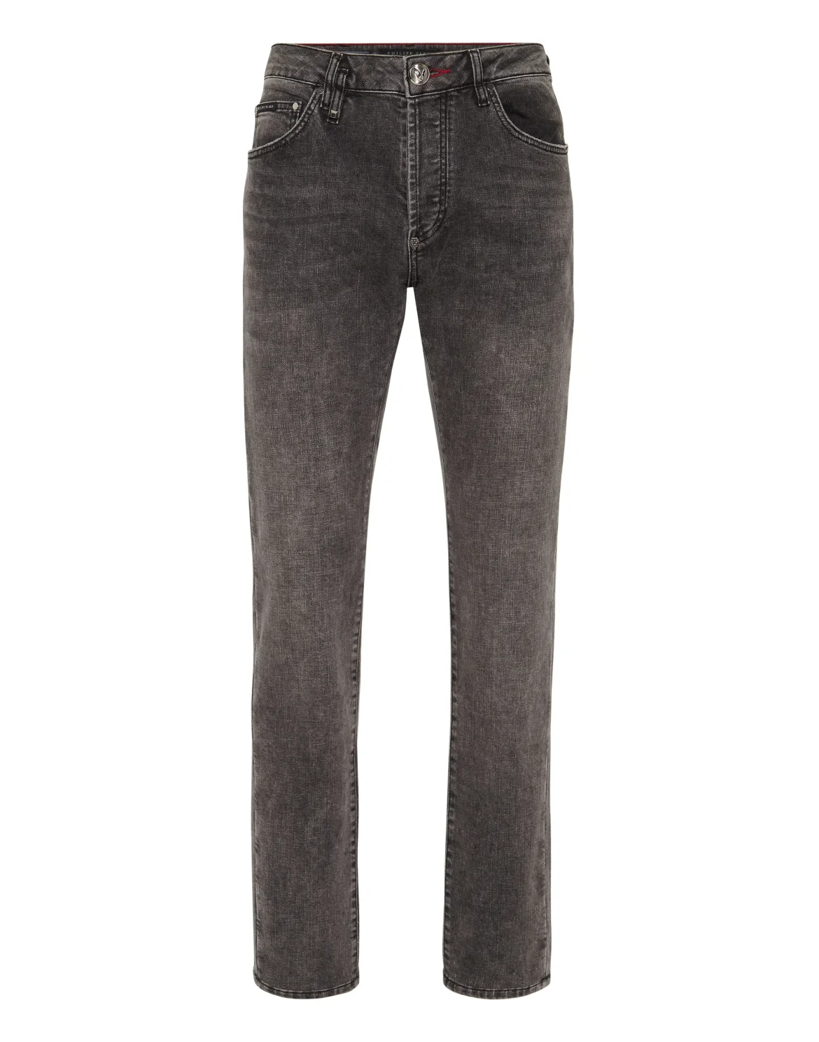 Super Straight Cut Jeans Plein Hotel, цвет: Серый