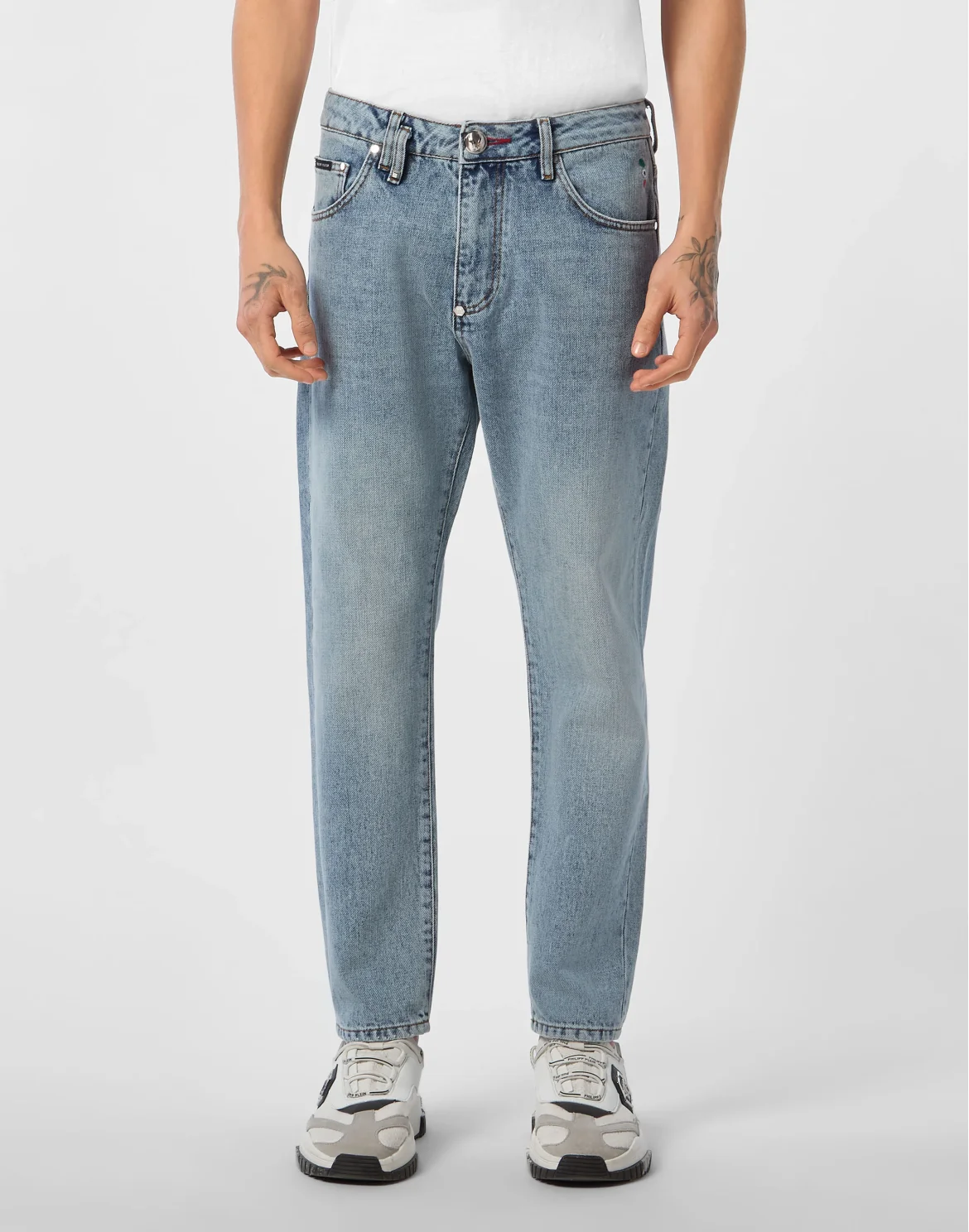 Detroit Fit Jeans Plein Hotel, цвет: Синий