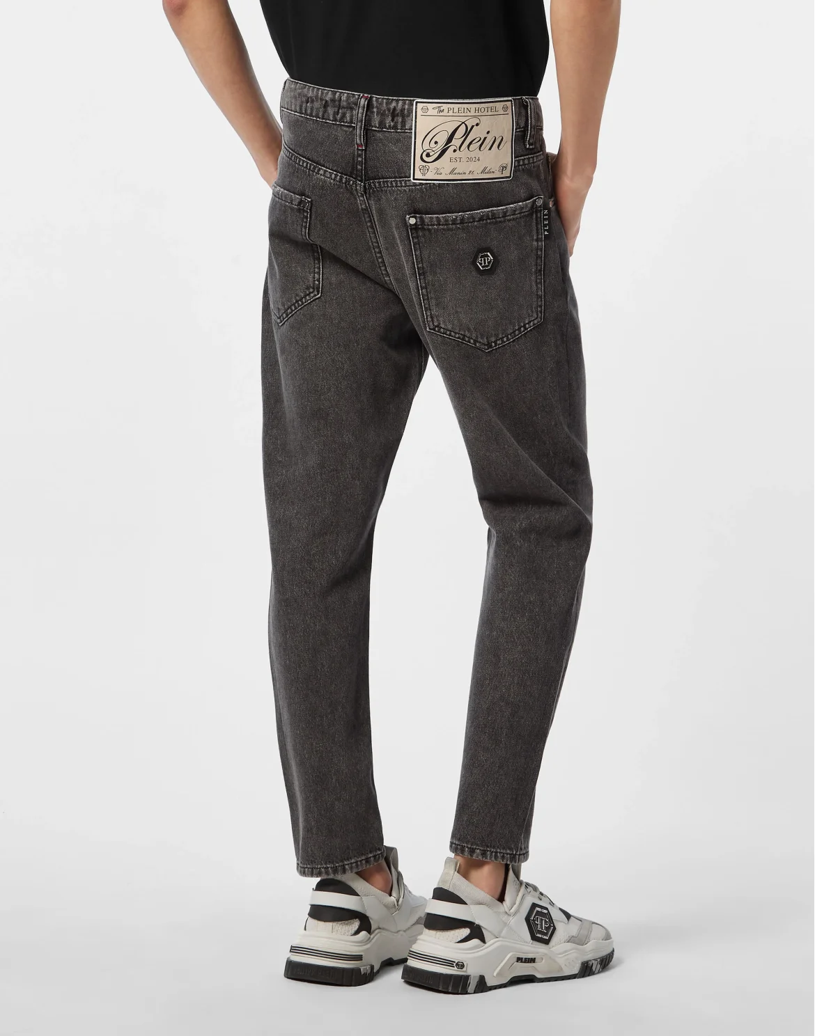 Detroit Fit Jeans Plein Hotel, цвет: Серый