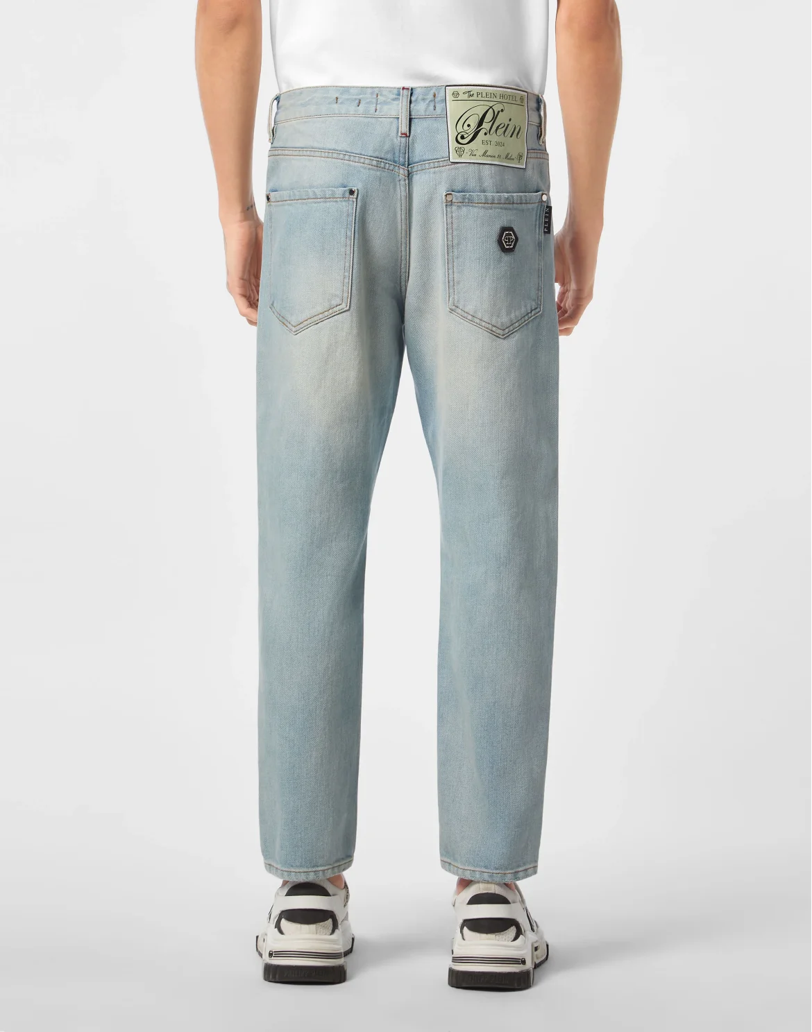 Detroit Fit Jeans Plein Hotel, цвет: Голубой