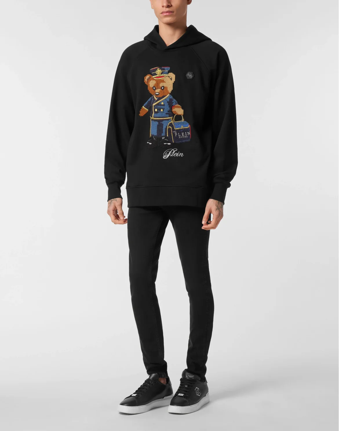 Hoodie Teddy Doorman, цвет: Черный