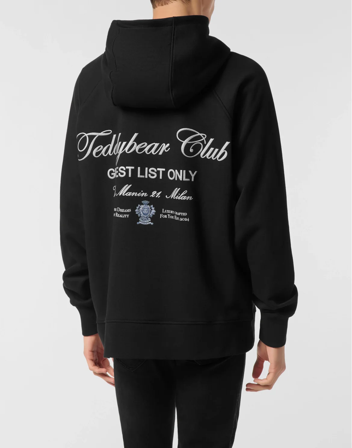 Hoodie Teddy Doorman, цвет: Черный