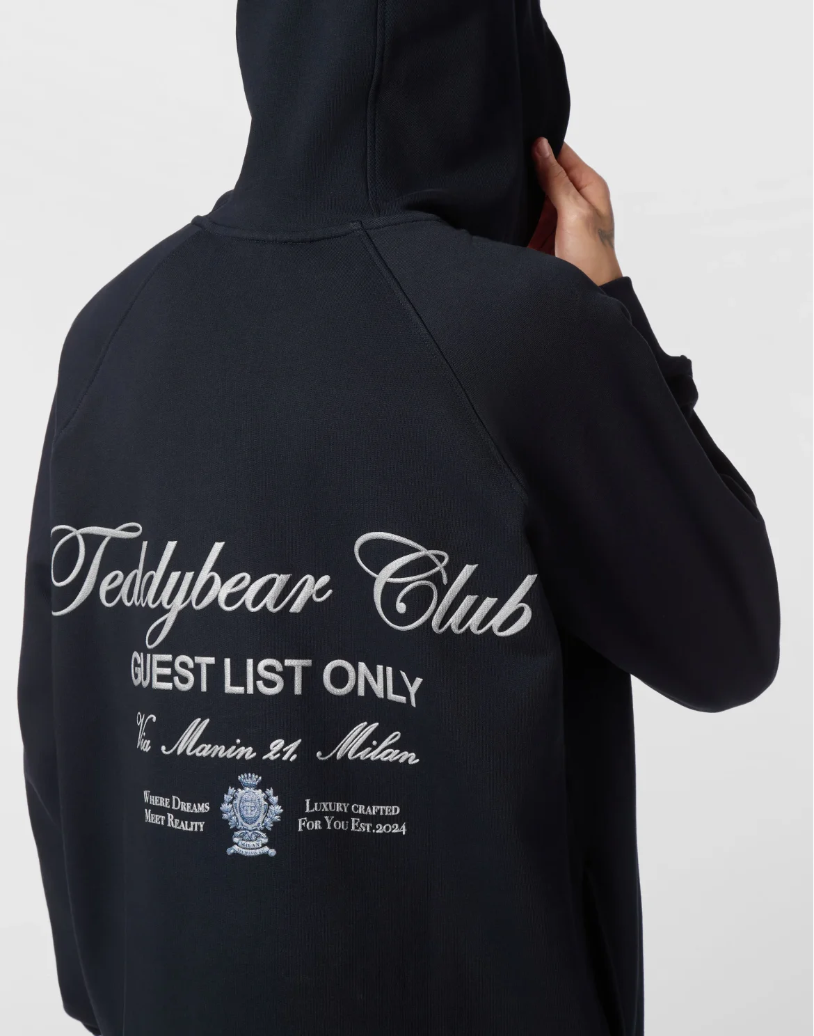 Hoodie Teddy Doorman, цвет: Синий