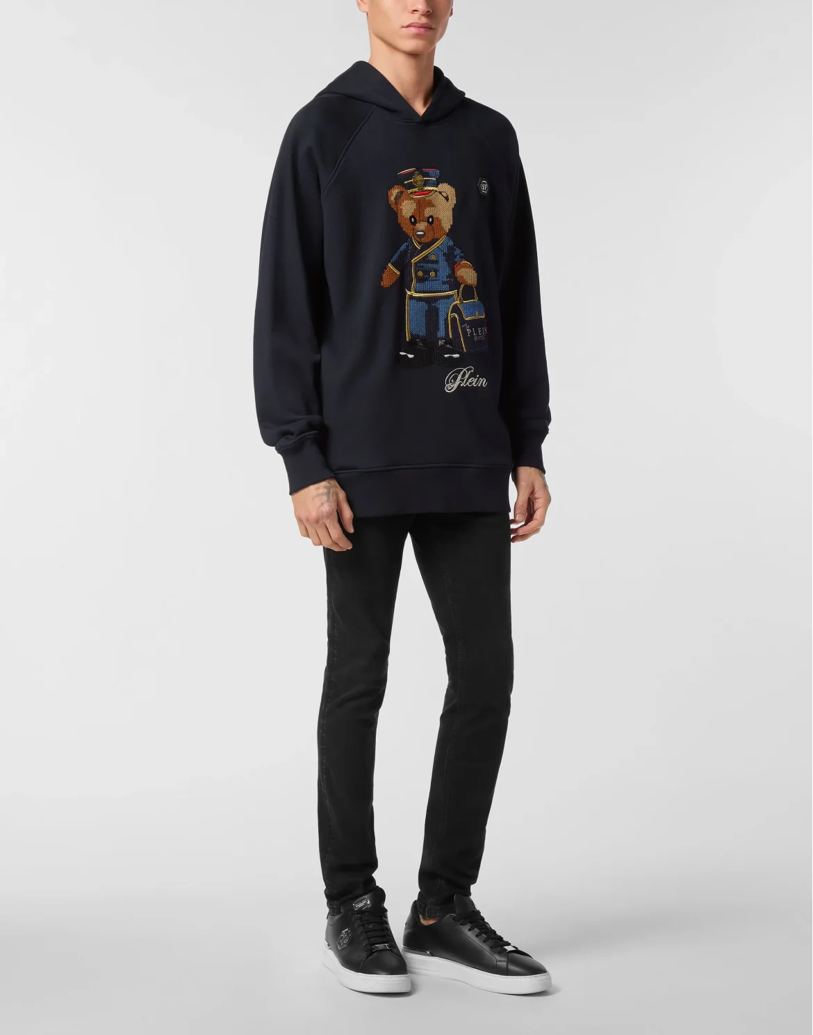 Hoodie Teddy Doorman, цвет: Синий