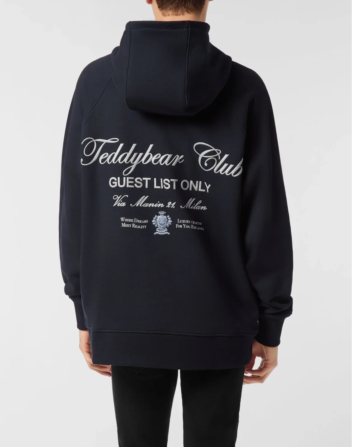 Hoodie Teddy Doorman, цвет: Синий