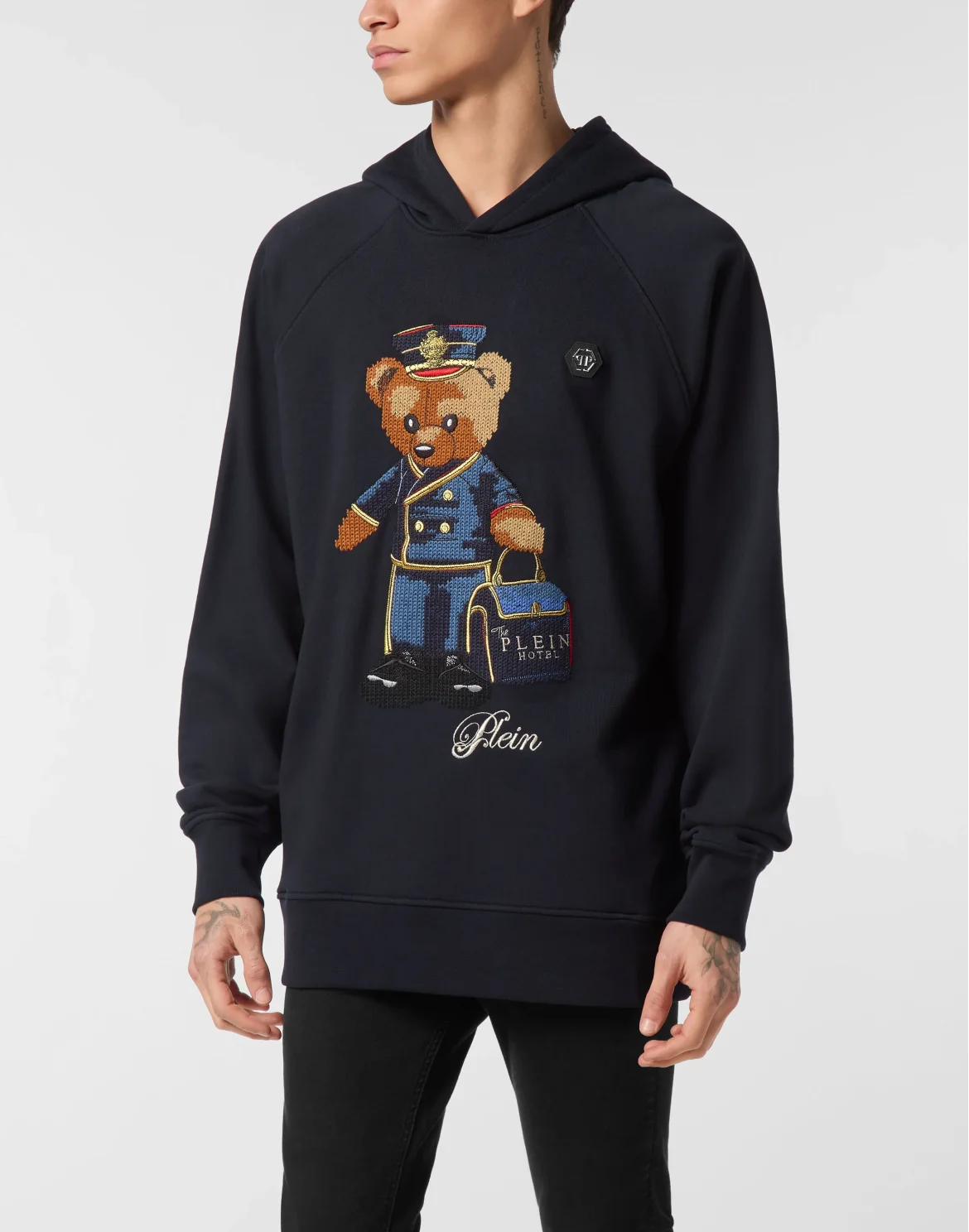 Hoodie Teddy Doorman, цвет: Синий