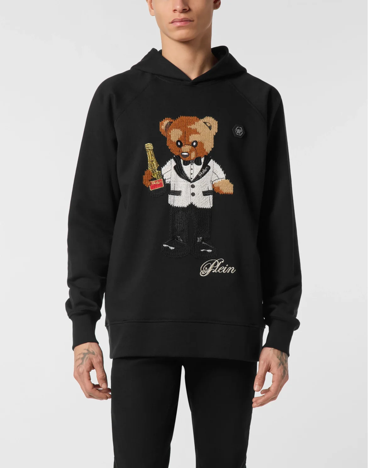 Hoodie Teddy Waiter, цвет: Черный