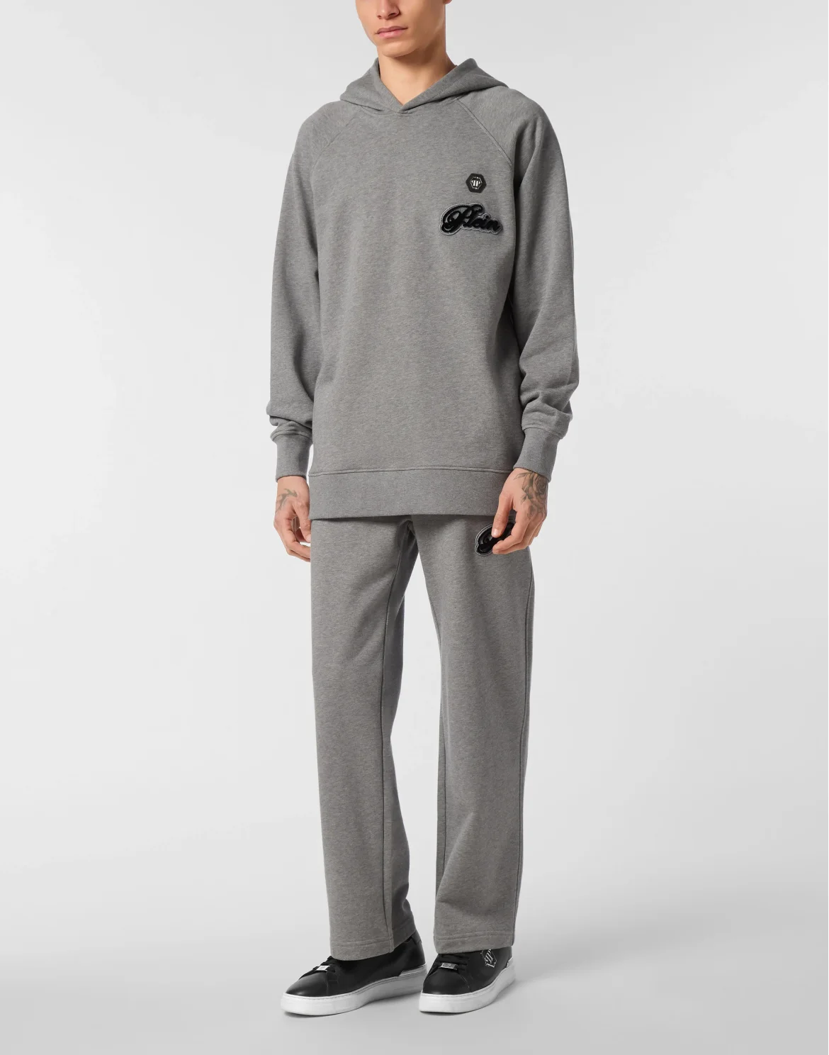 Hoodie Basic Signature, цвет: Серый
