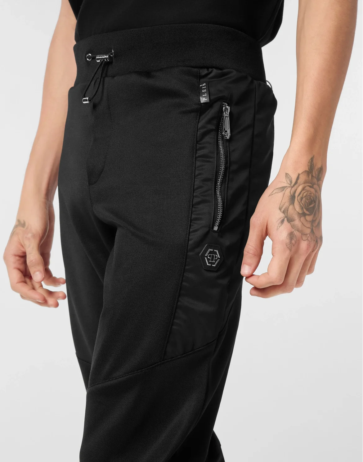Tracksuit Pants Biker Cut, цвет: Черный