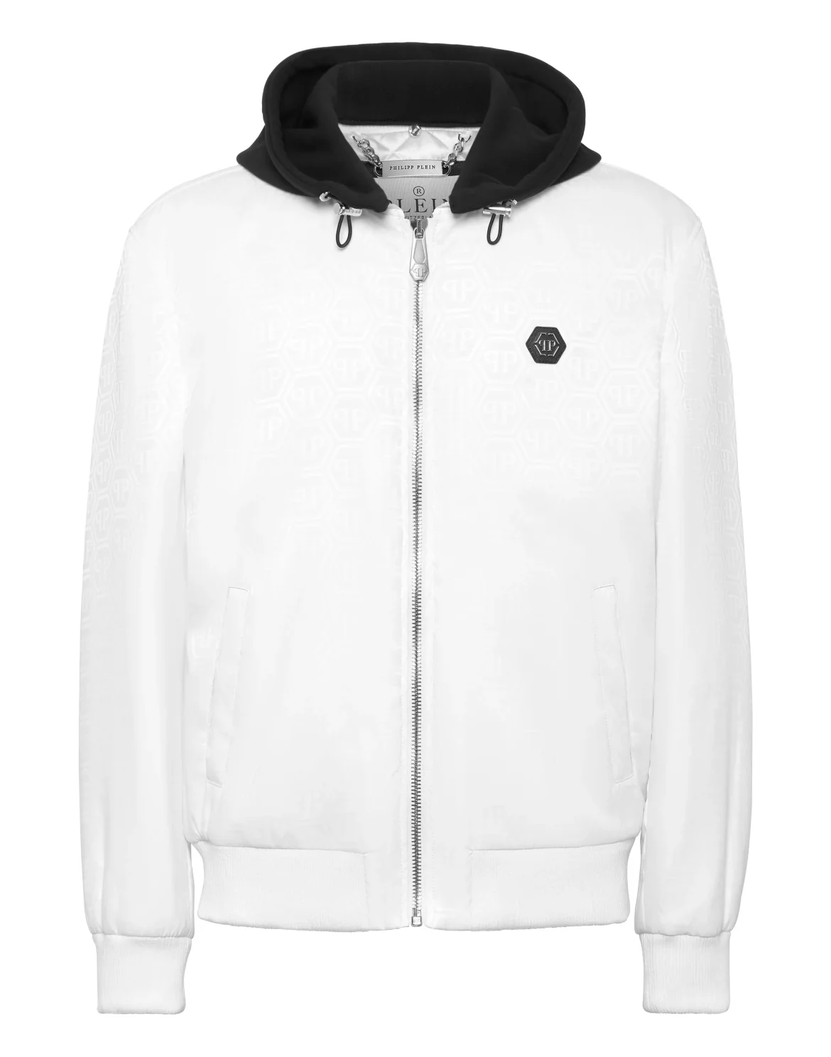 Nylon Hooded Bomber, цвет: Бежевый