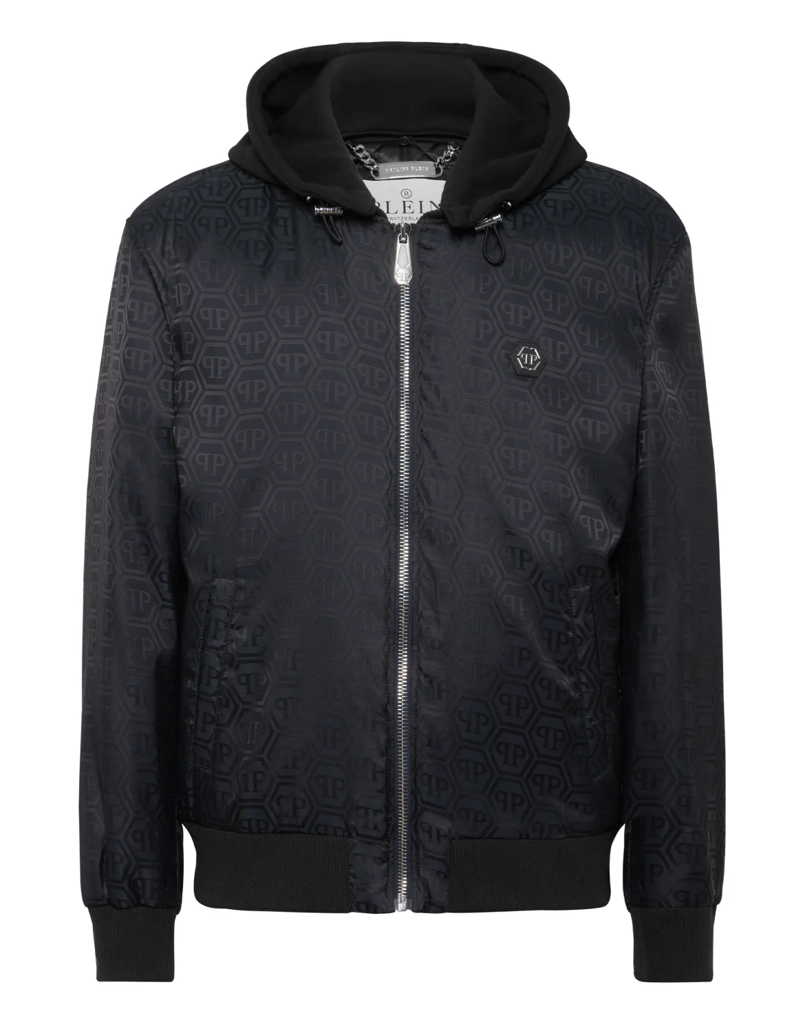 Nylon Hooded Bomber, цвет: Синий