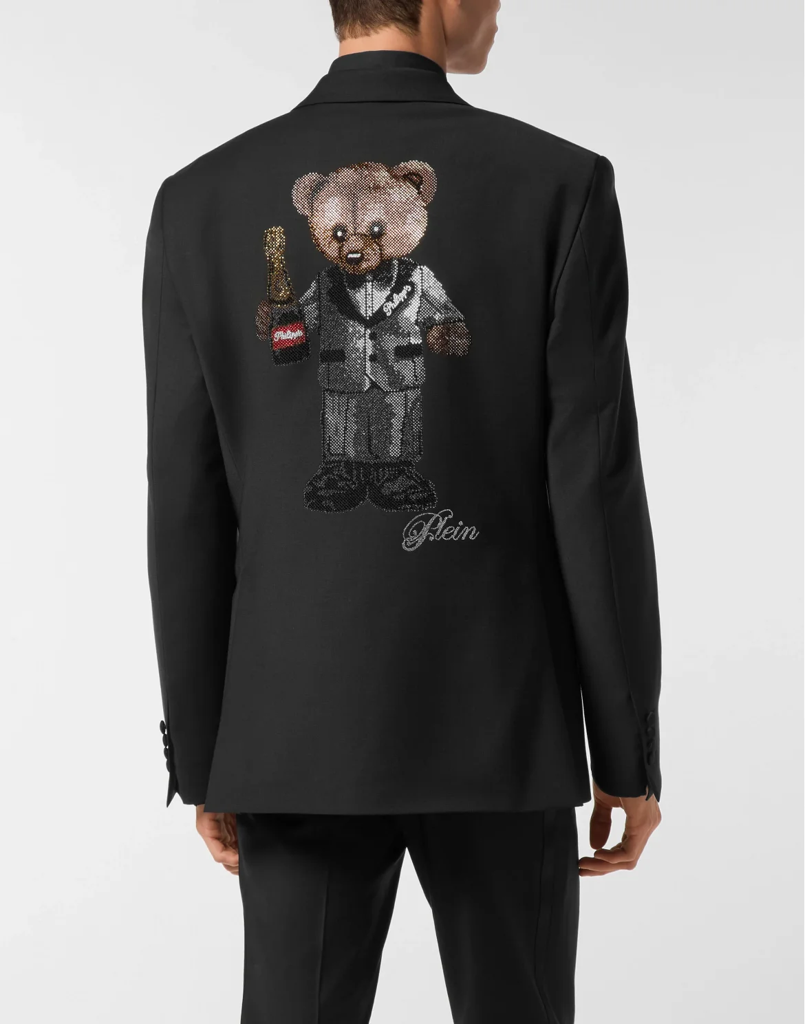 Wool Blazer Teddy Waiter, цвет: Черный