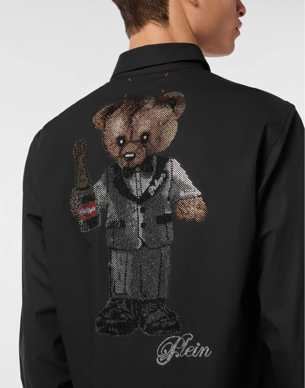 Sugar Daddy Cut Shirt Teddy Waiter, цвет: Черный