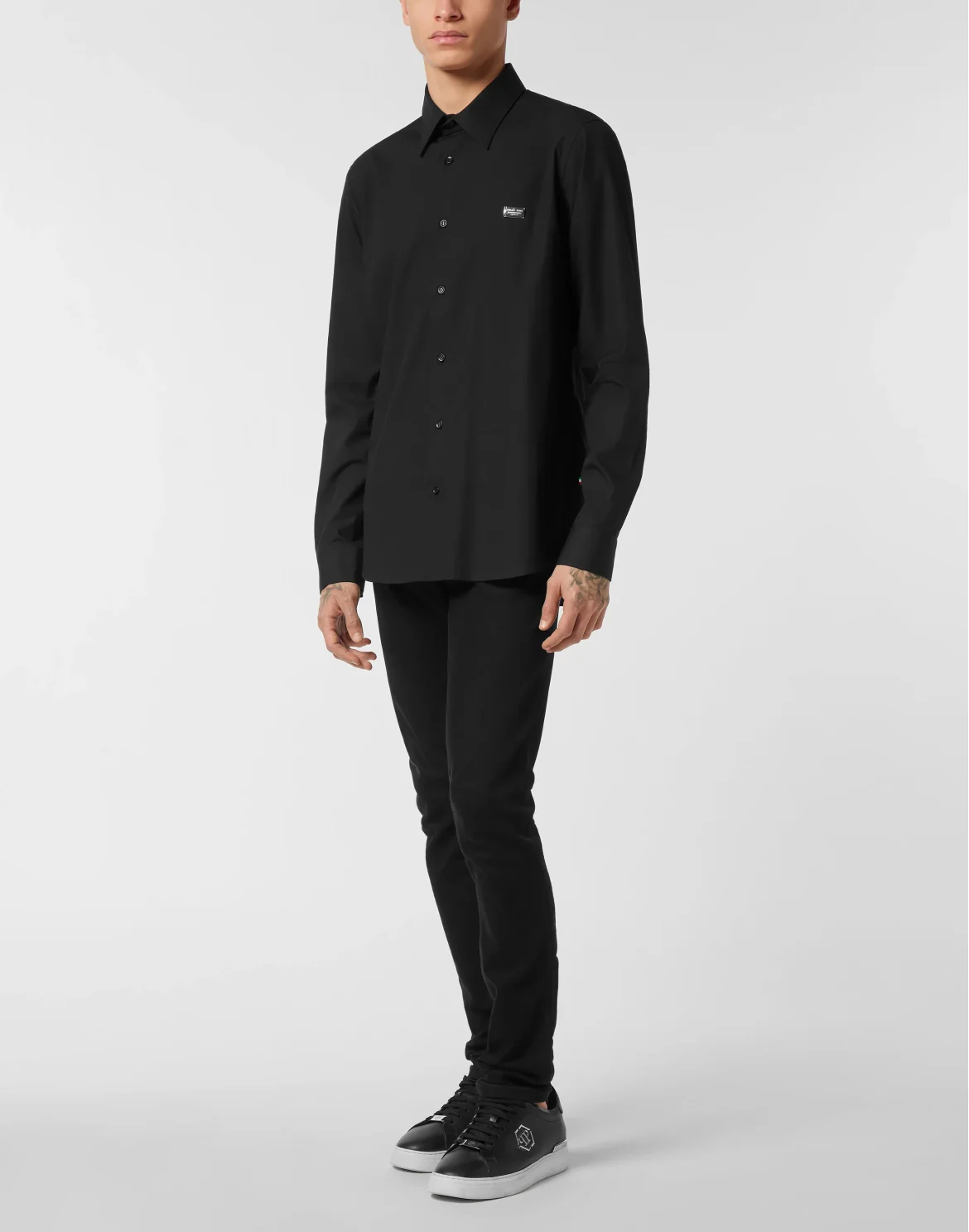 Sugar Daddy Cut Shirt Teddy Waiter, цвет: Черный
