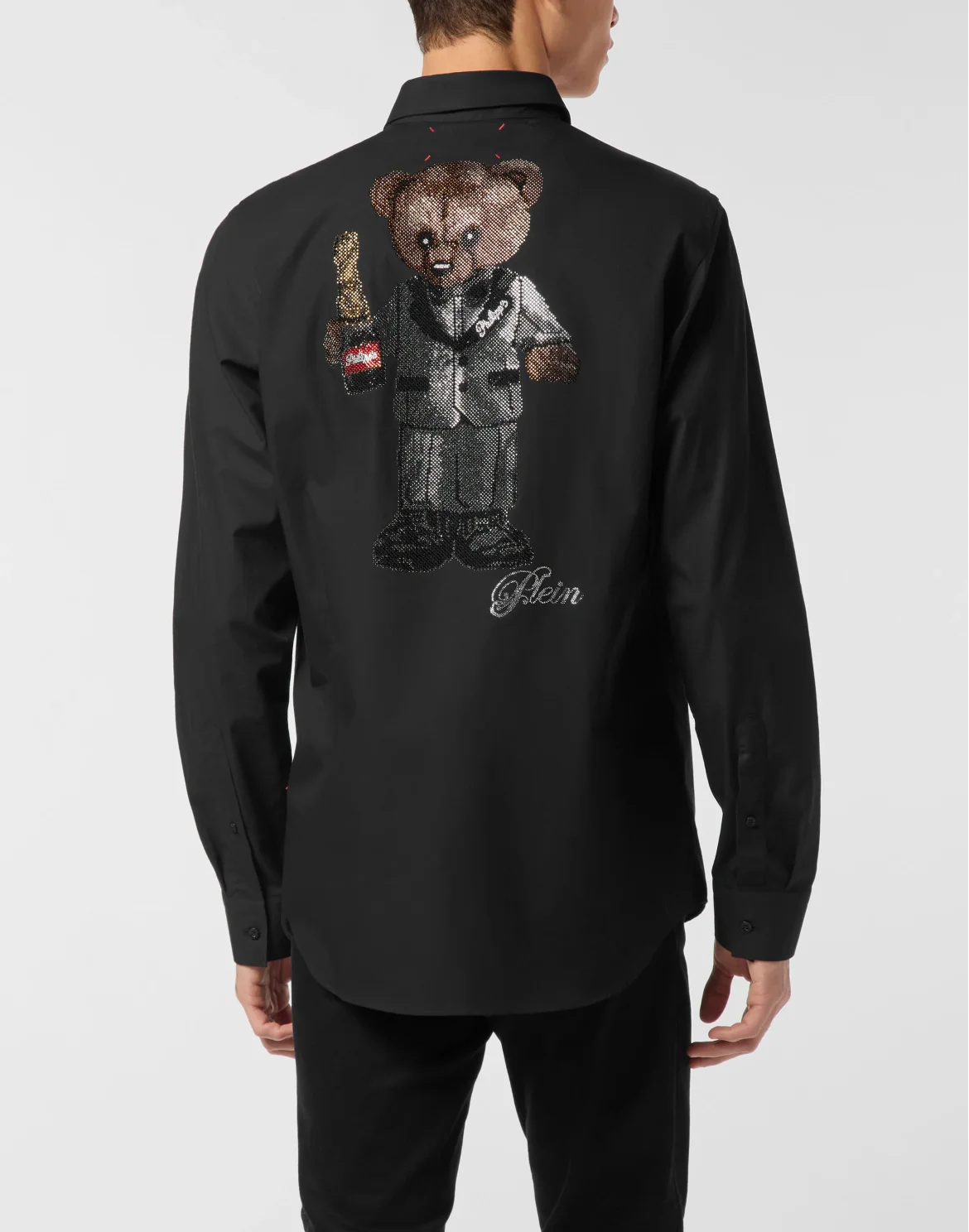 Sugar Daddy Cut Shirt Teddy Waiter, цвет: Черный