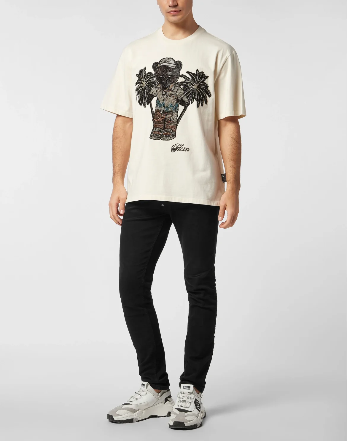 Round Neck T-Shirt Teddy Bear, цвет: Бежевый
