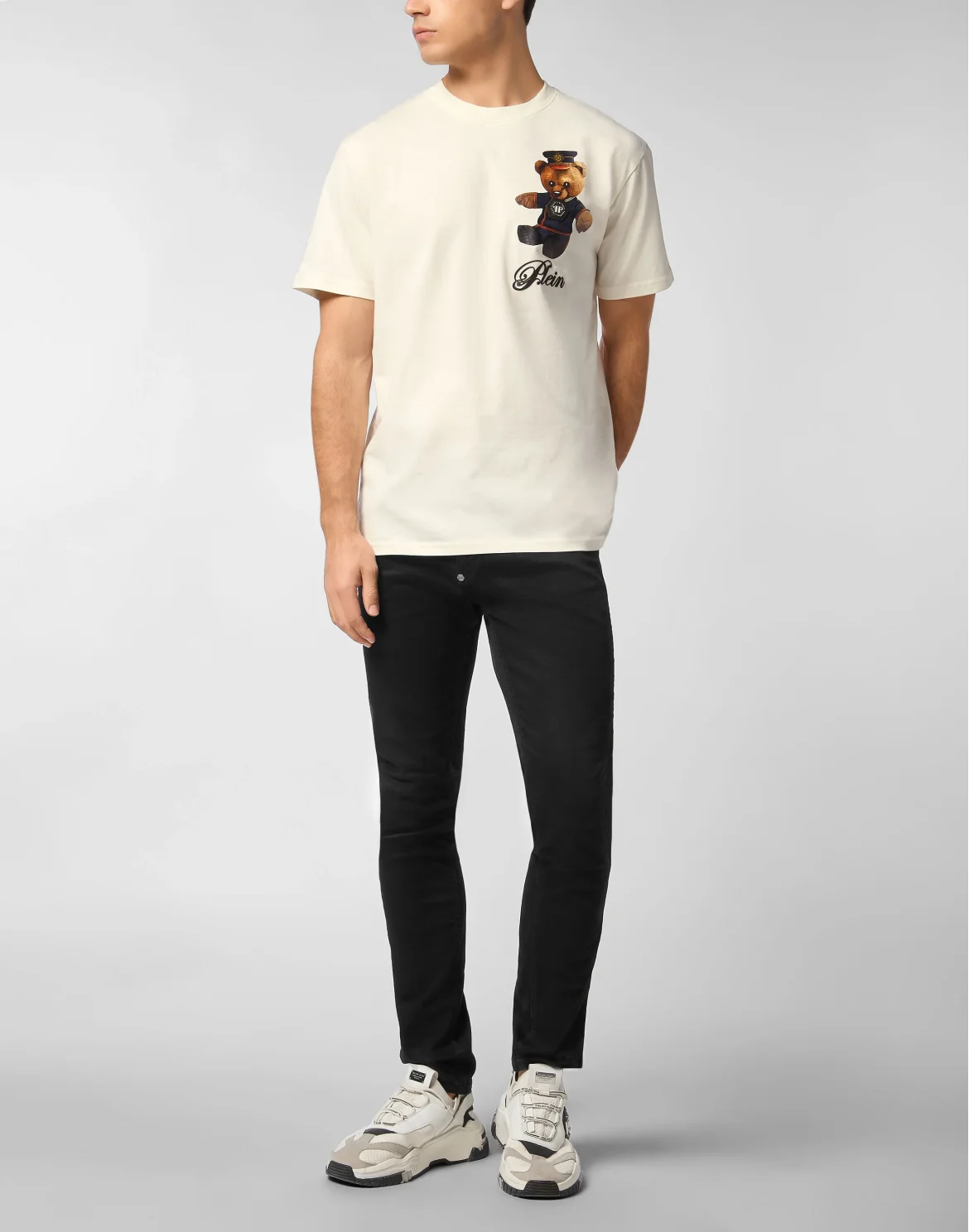 Round Neck T-Shirt Teddy Bear, цвет: Бежевый