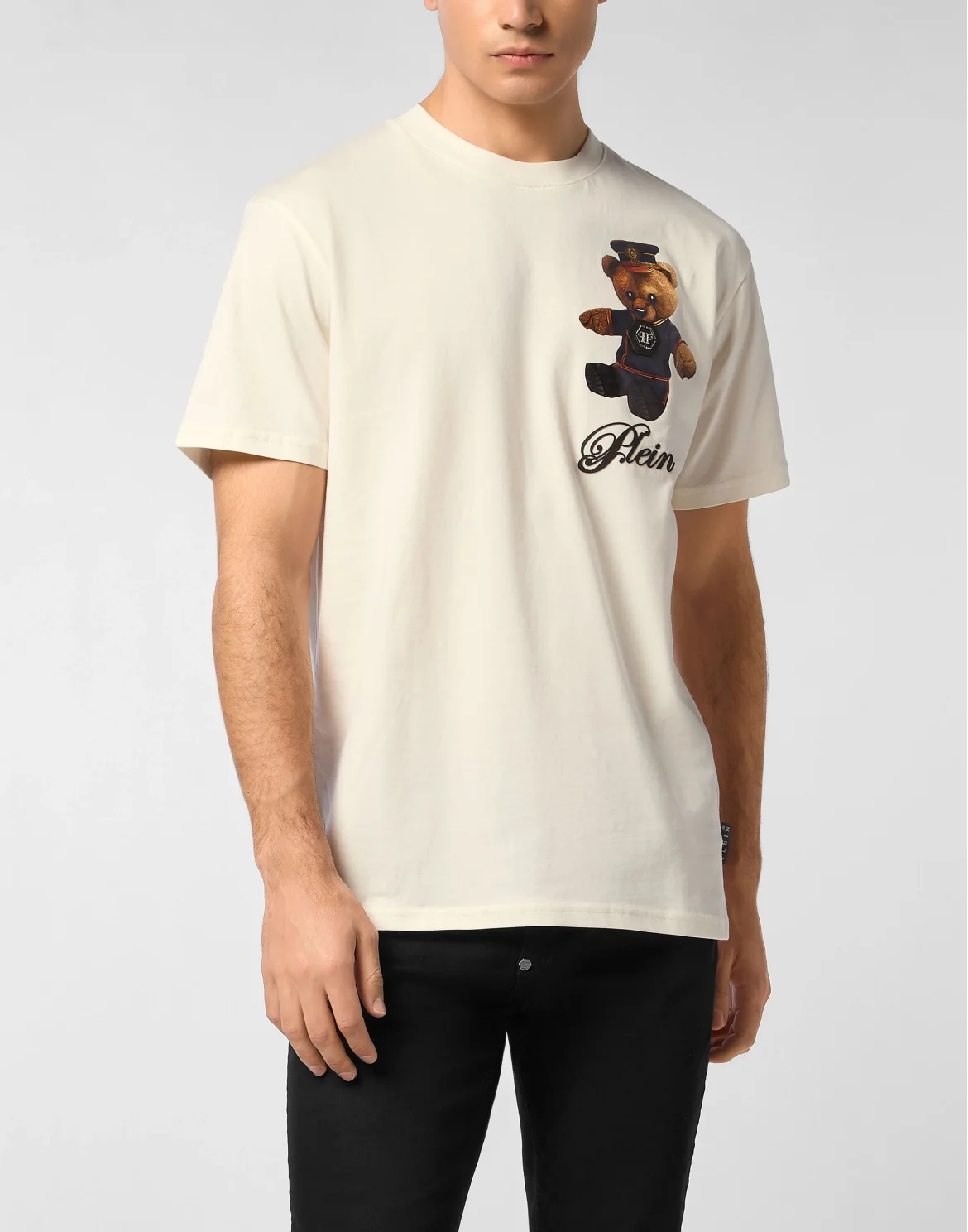 Round Neck T-Shirt Teddy Bear, цвет: Бежевый