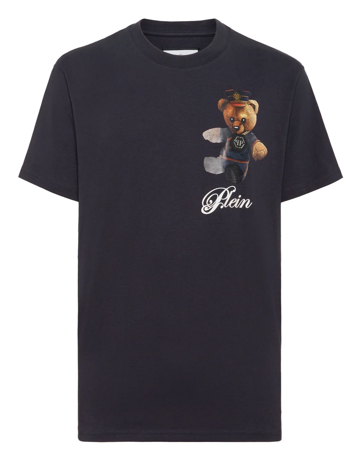 Round Neck T-Shirt Teddy Bear, цвет: Синий