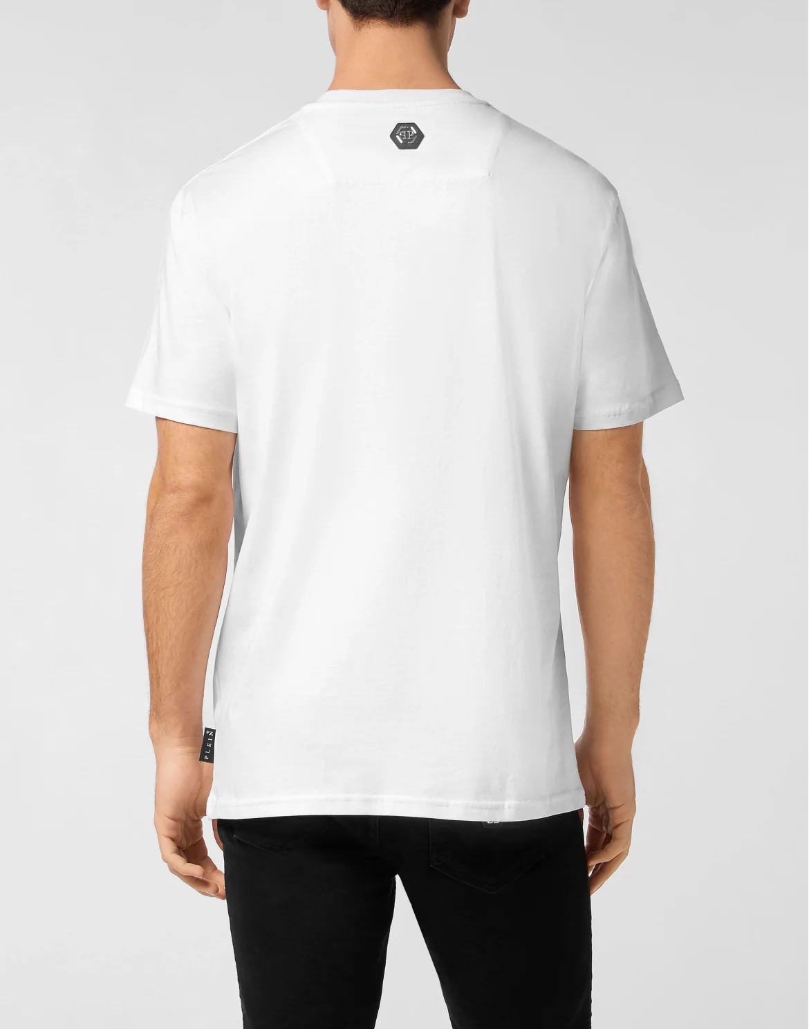 Round Neck T-Shirt Full Of Stones Teddy Bear, цвет: Белый
