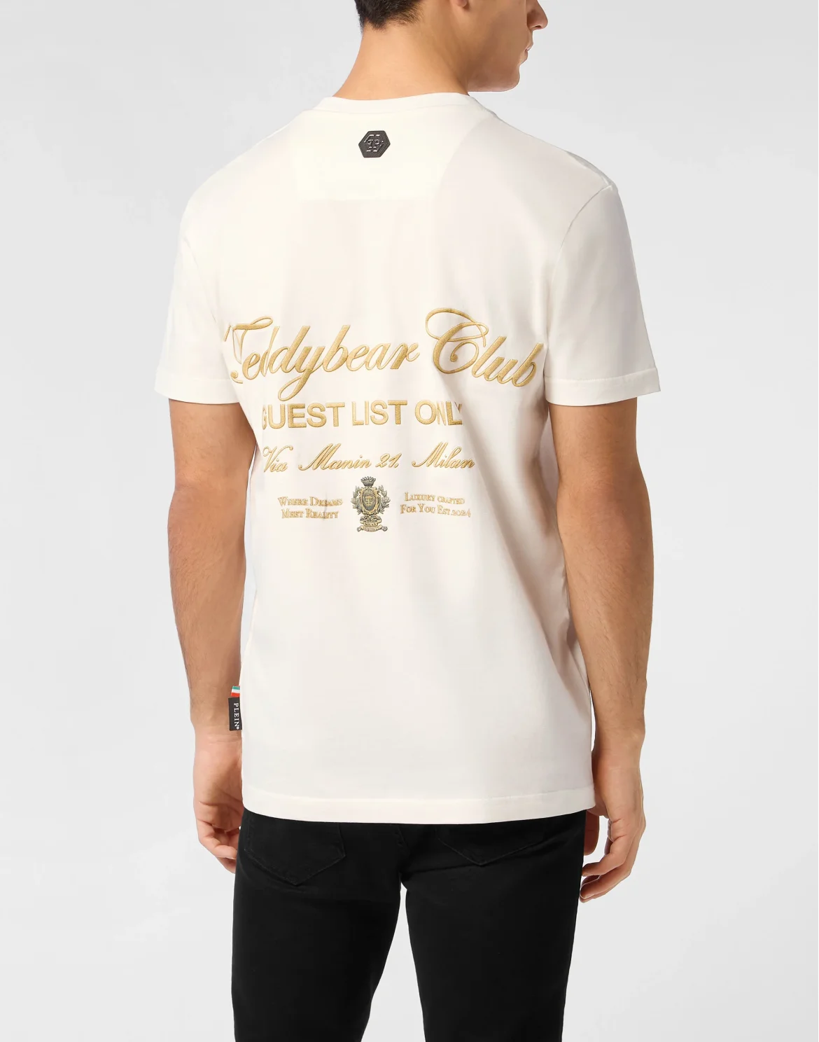 Round Neck T-Shirt Teddy Doorman, цвет: Бежевый