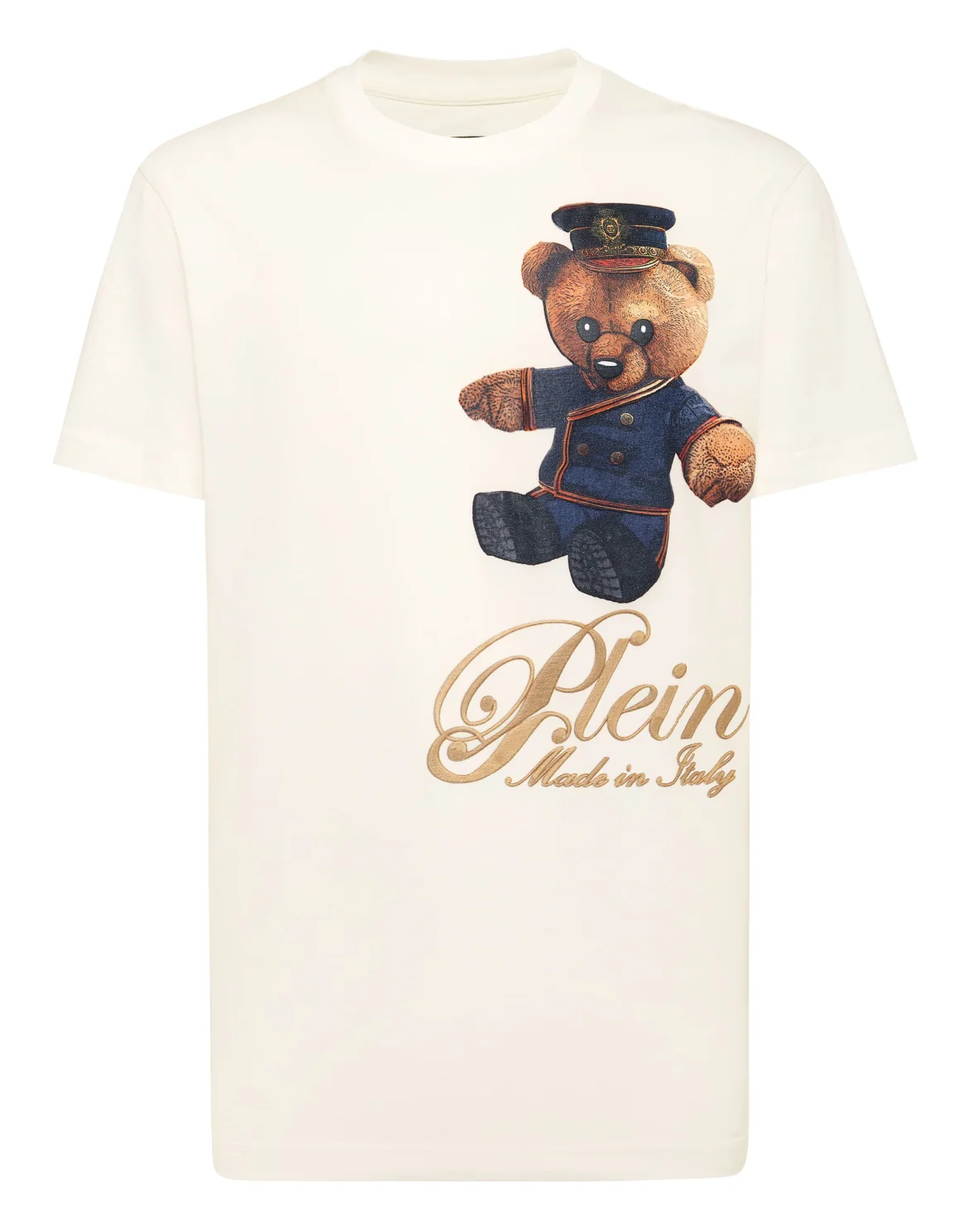 Round Neck T-Shirt Teddy Doorman, цвет: Бежевый