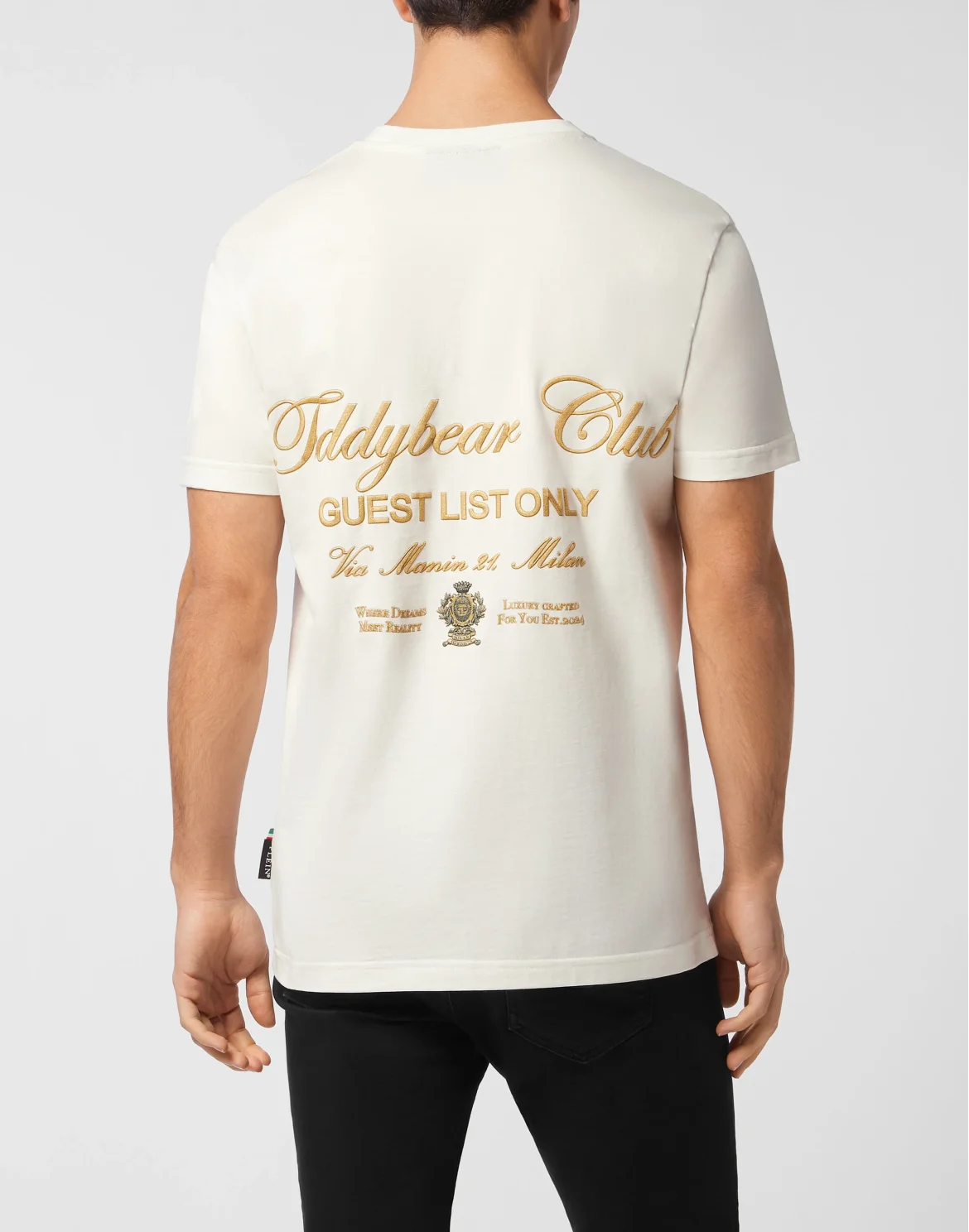 Round Neck T-Shirt Teddy Doorman, цвет: Бежевый