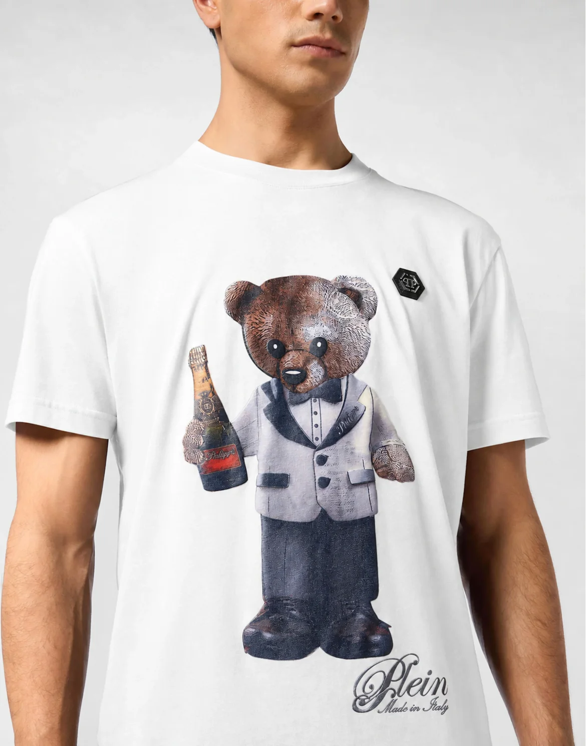 Round Neck T-Shirt Teddy Waiter, цвет: Бежевый
