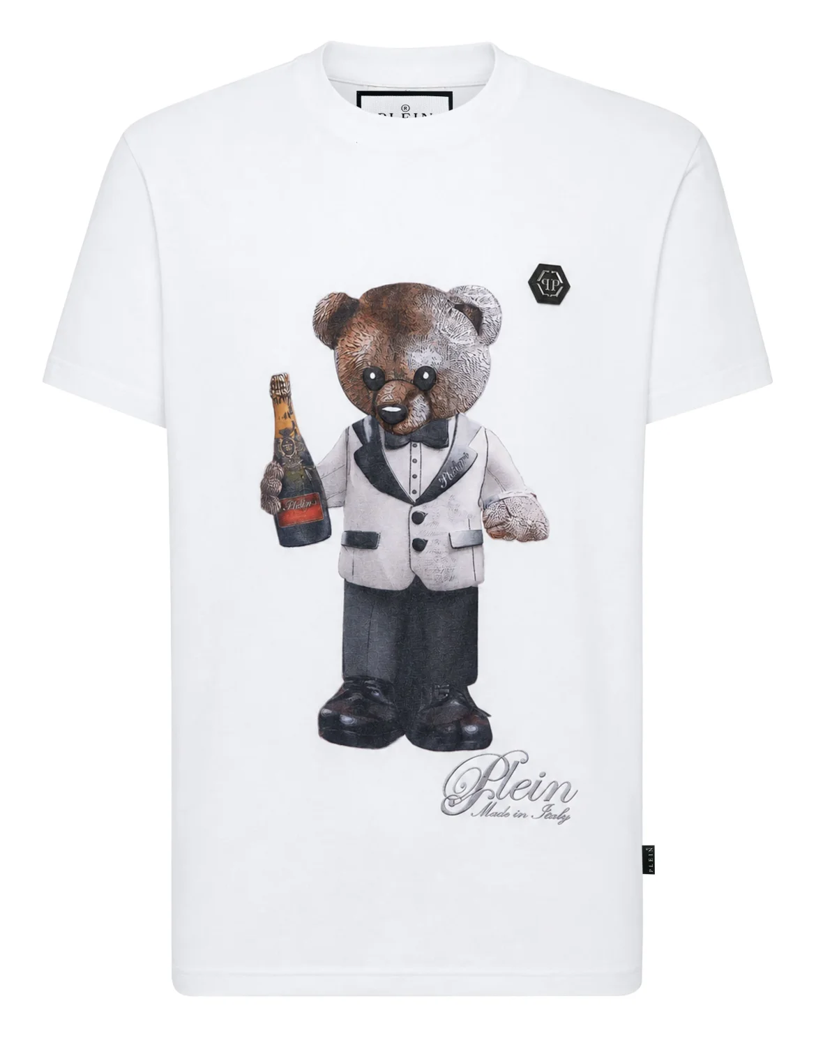 Round Neck T-Shirt Teddy Waiter, цвет: Бежевый