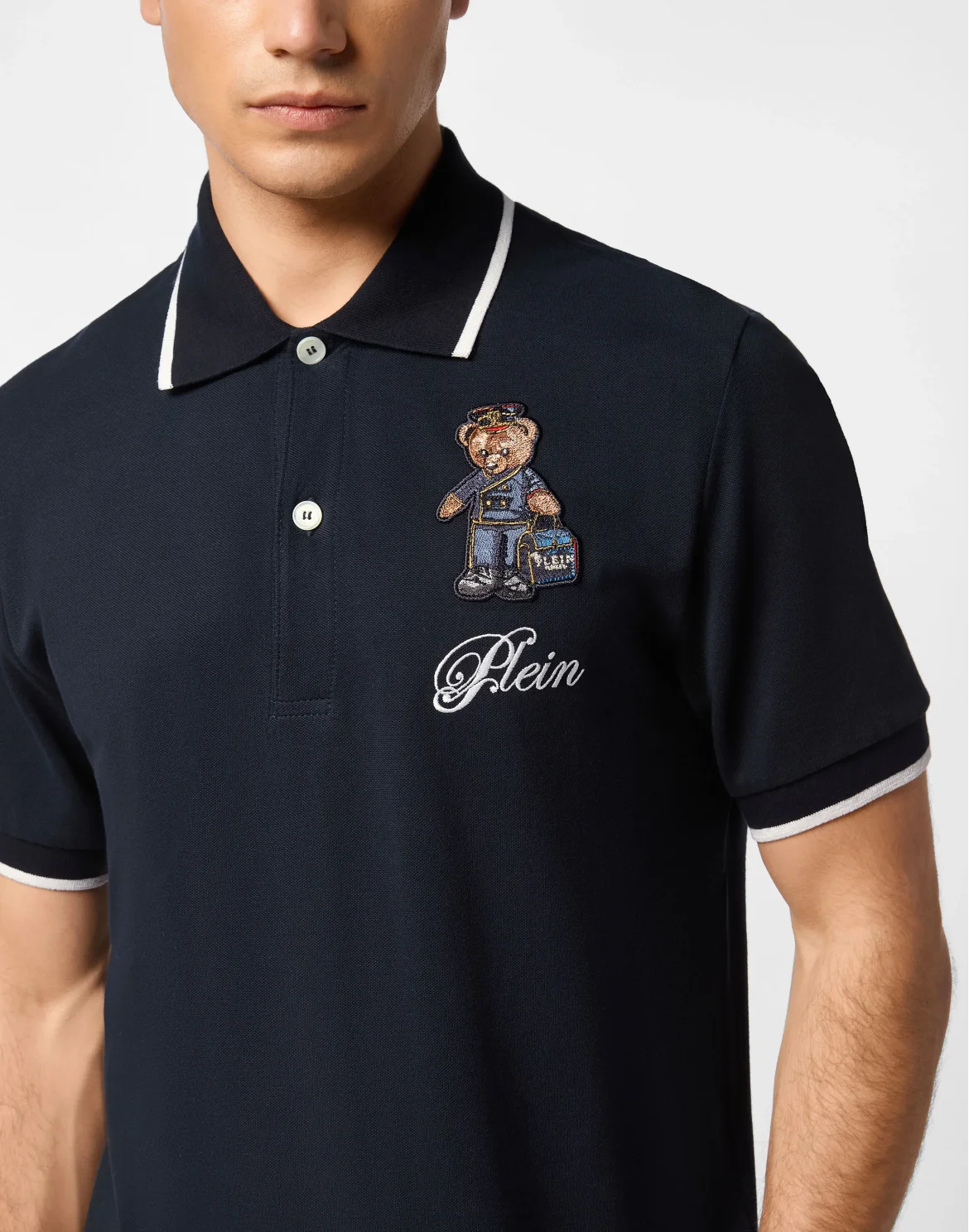 Polo Shirt Hotel Teddy Bear, цвет: Синий