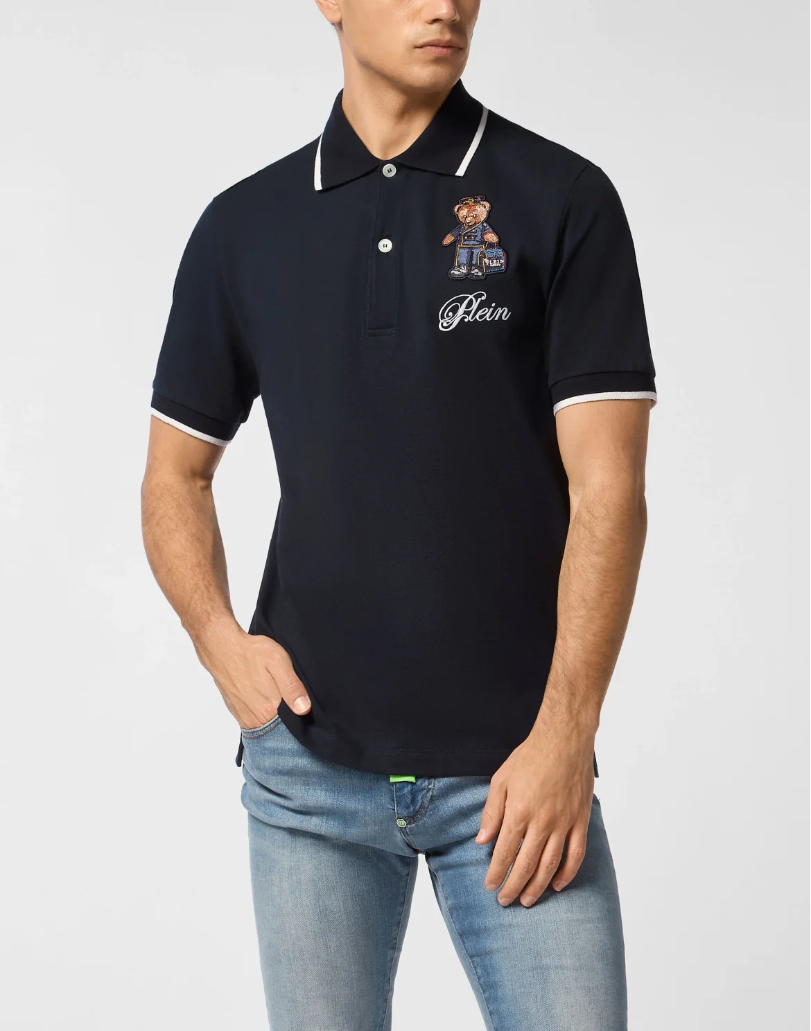 Polo Shirt Hotel Teddy Bear, цвет: Синий
