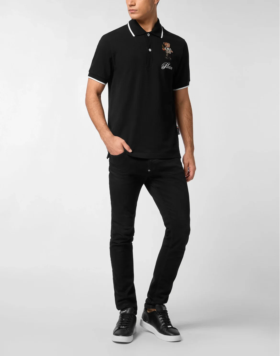 Polo Shirt Teddy, цвет: Черный
