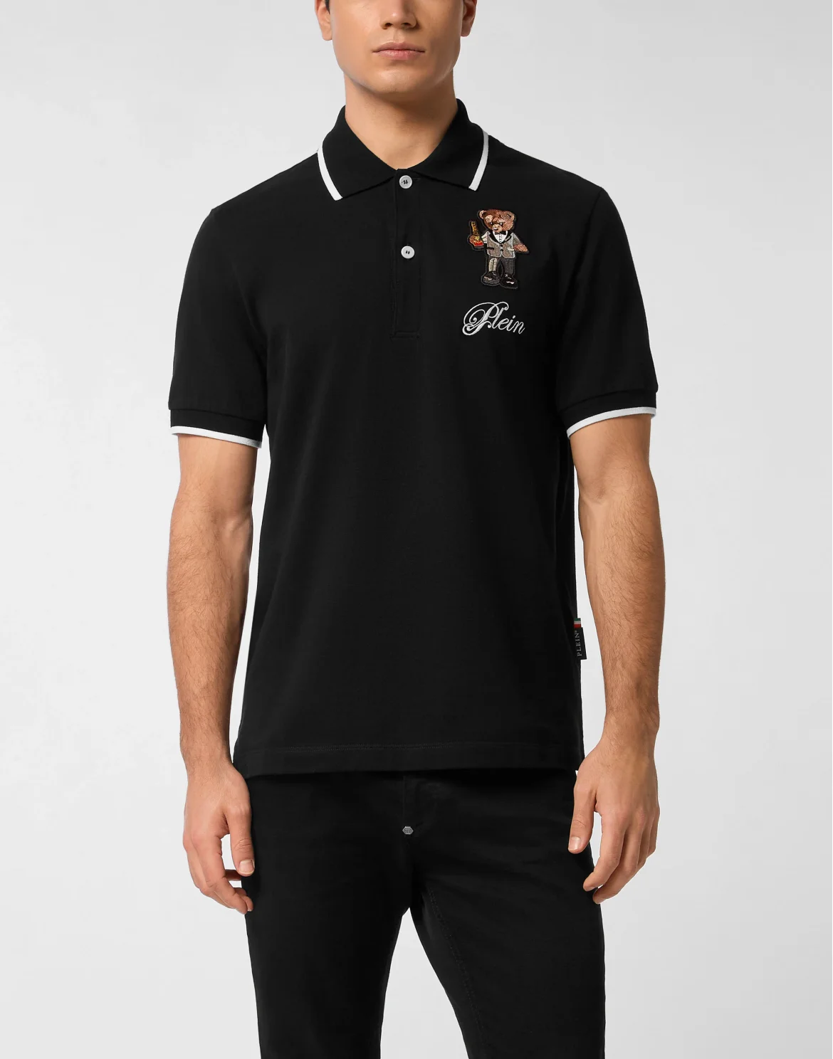 Polo Shirt Teddy, цвет: Черный