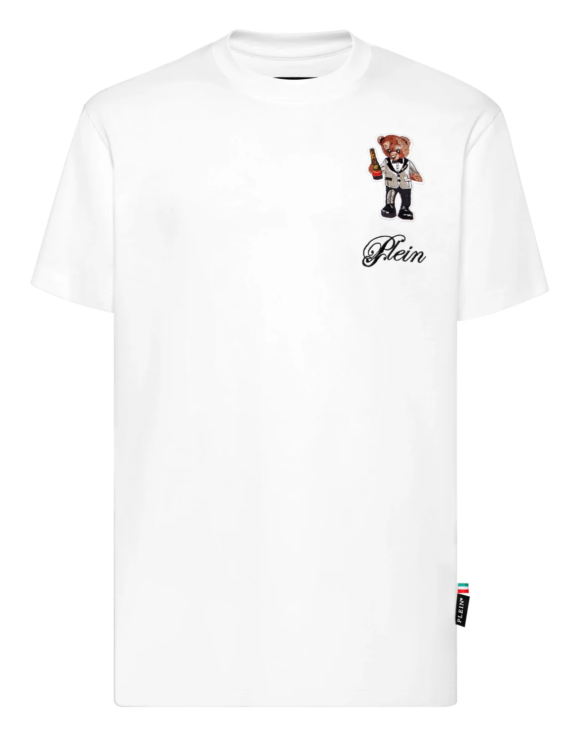 Heavy Cotton T-Shirt Teddy Bear, цвет: Белый