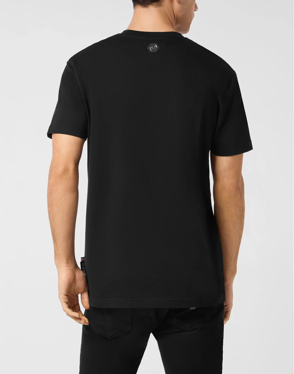 Heavy Cotton T-Shirt Teddy Bear, цвет: Черный
