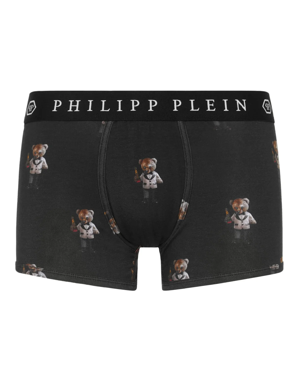 Cotton Boxers Teddy All-over, цвет: Черный