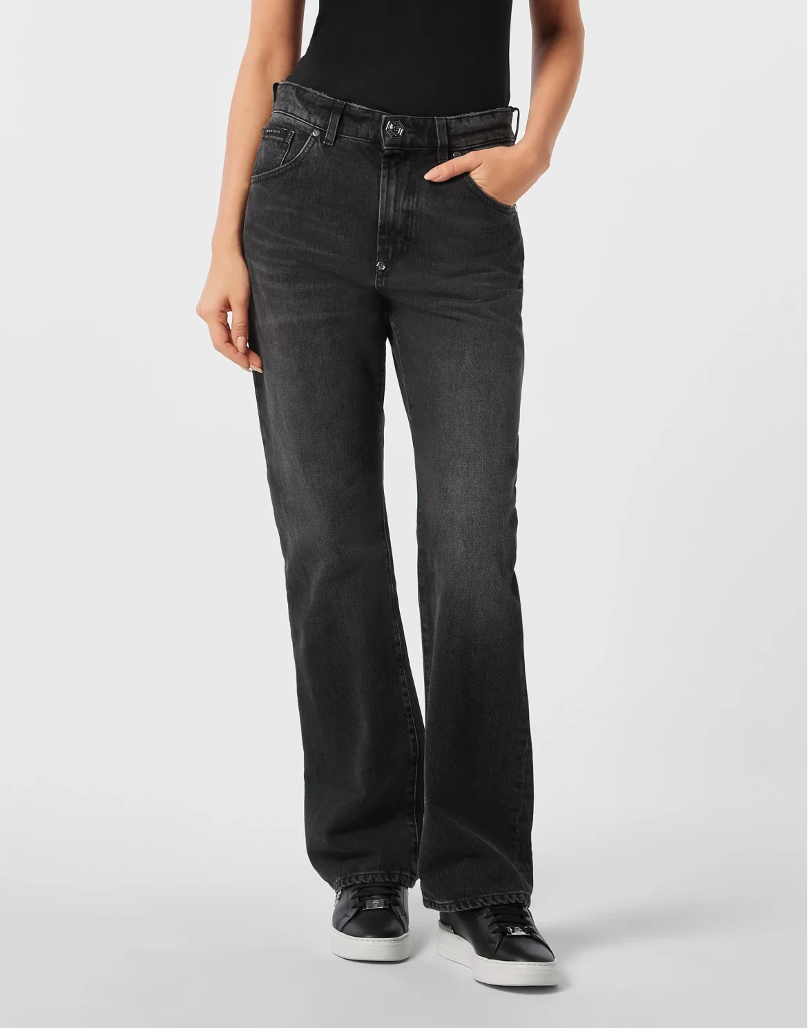 Straight Fit Jeans, цвет: Синий