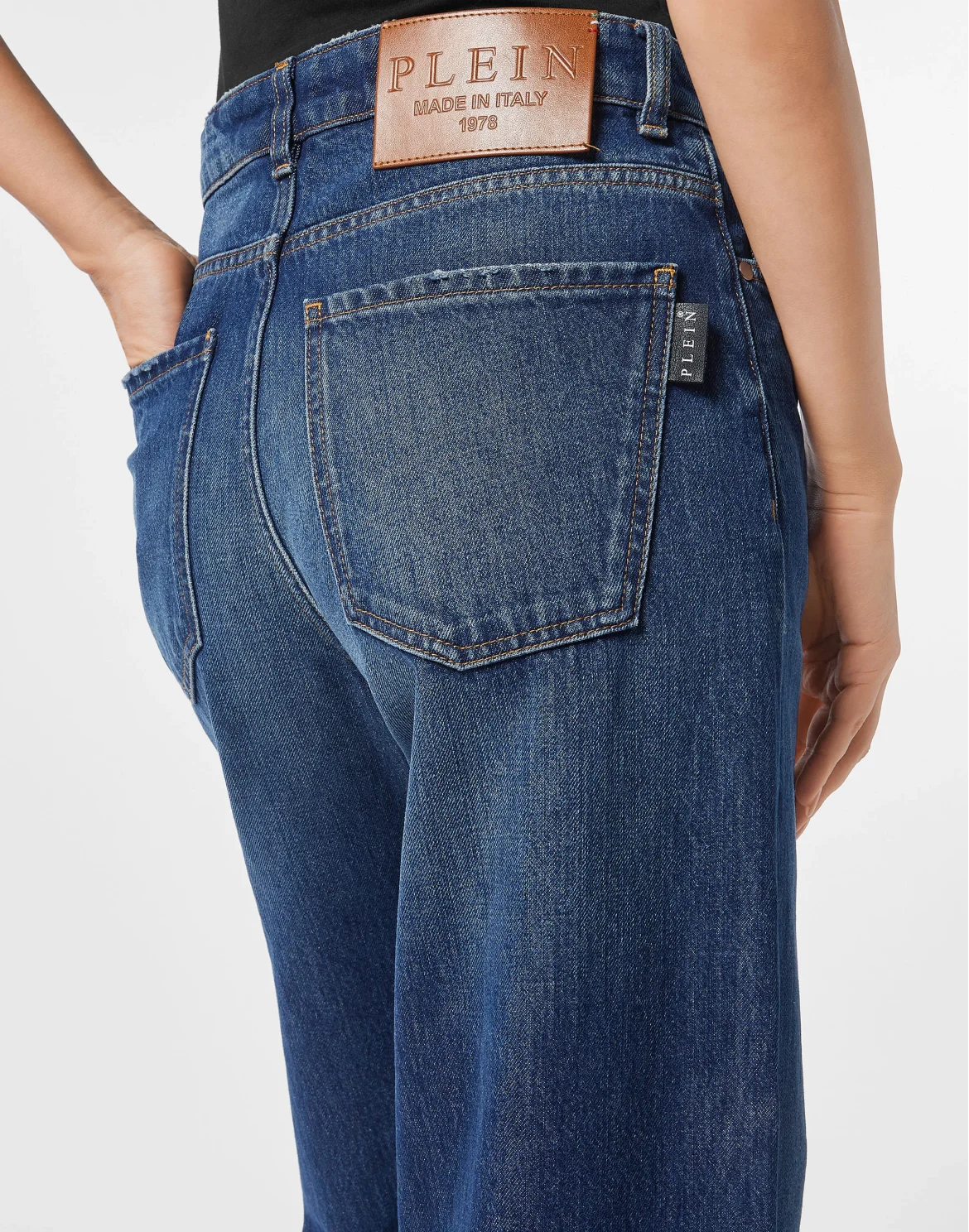 Skater Fit Jeans, цвет: Темно-синий деним