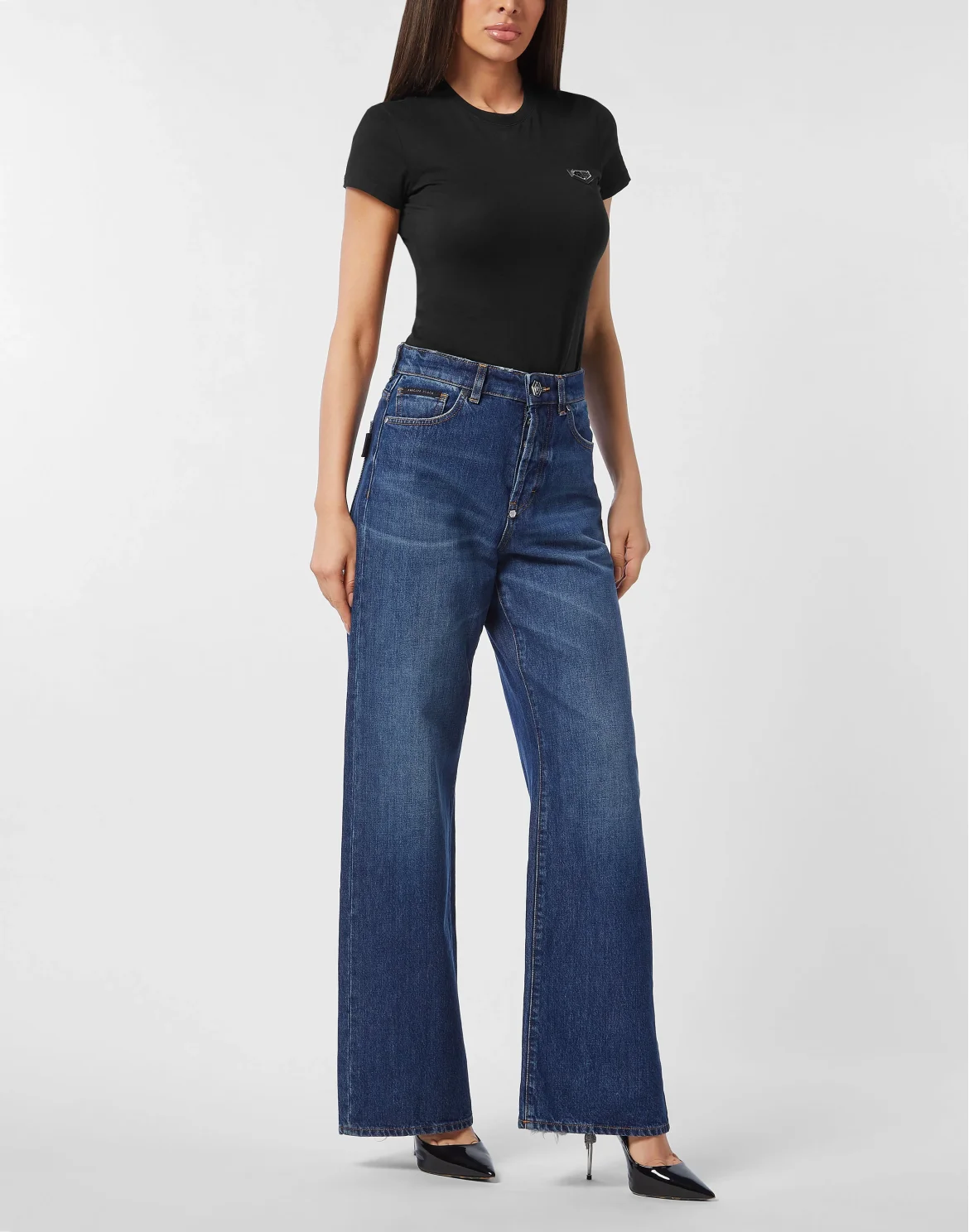 Skater Fit Jeans, цвет: Темно-синий деним
