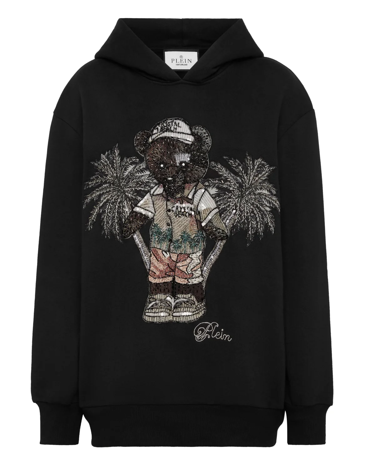 Hoodie Teddy Palms, цвет: Черный