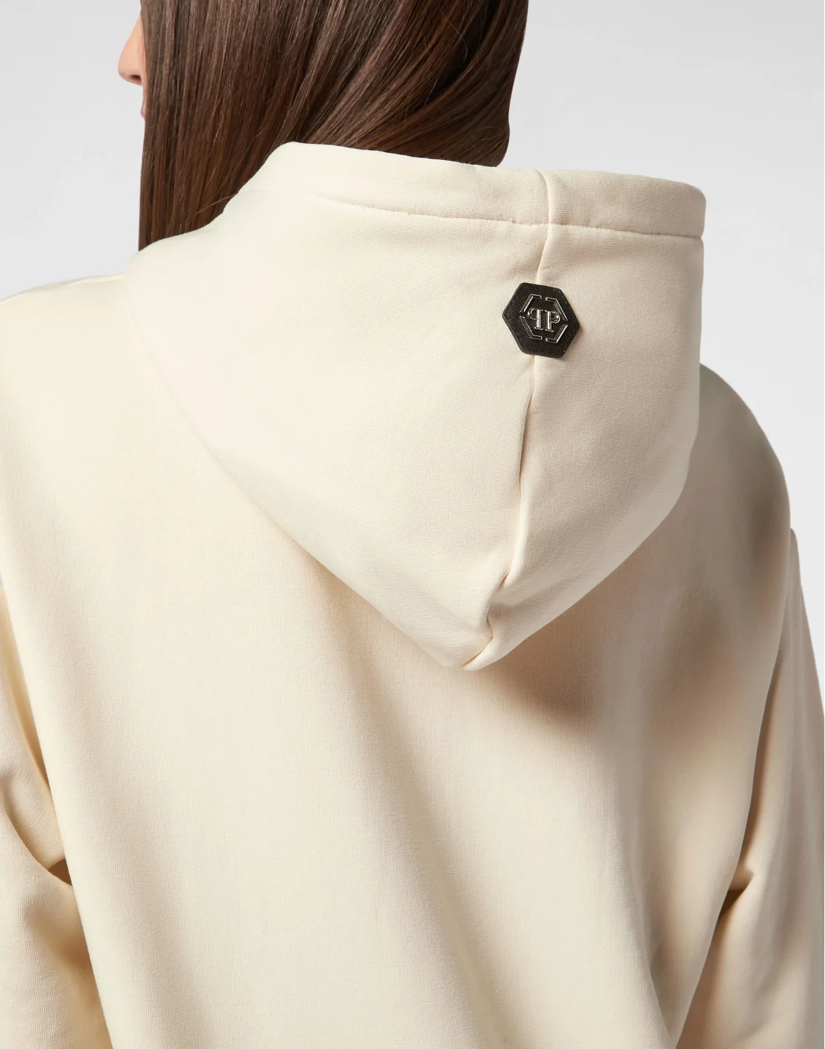 Cotton Venice Beach Fit Hoodie Teddy Beach Crystal, цвет: Бежевый