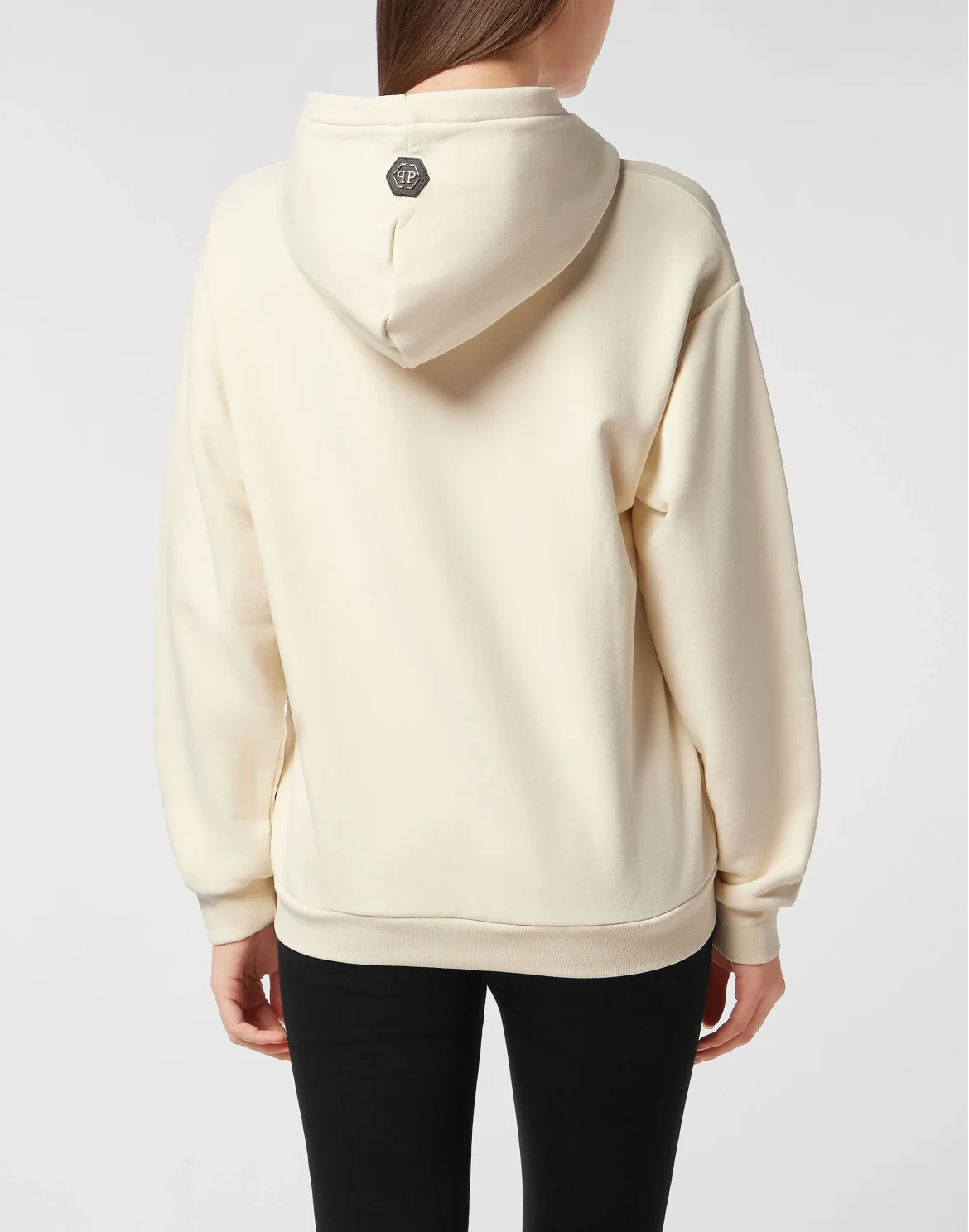 Cotton Venice Beach Fit Hoodie Teddy Beach Crystal, цвет: Бежевый