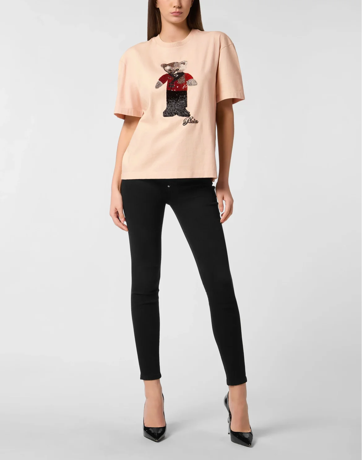 Man Fit T-Shirt Teddy, цвет: Розовый