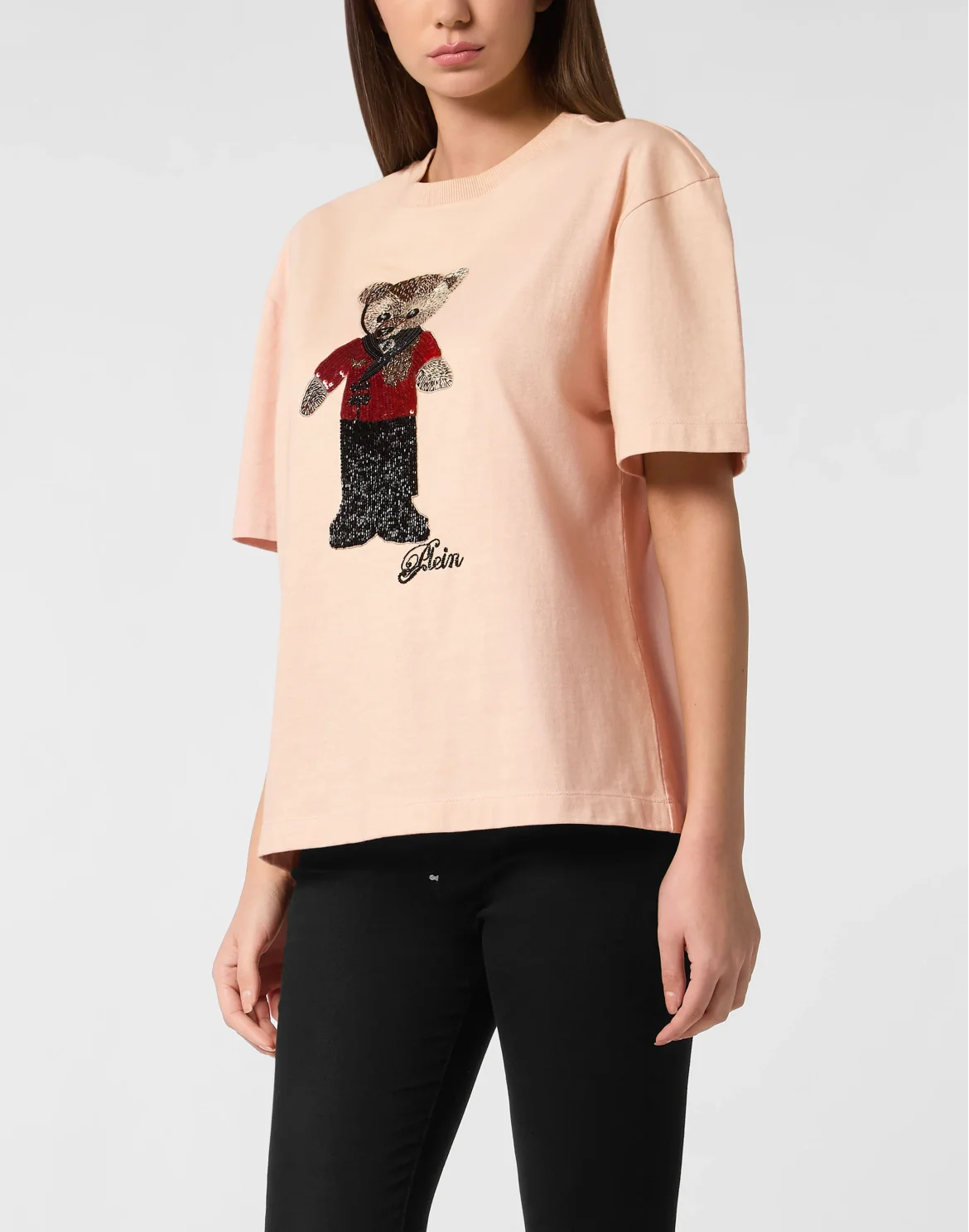 Man Fit T-Shirt Teddy, цвет: Розовый