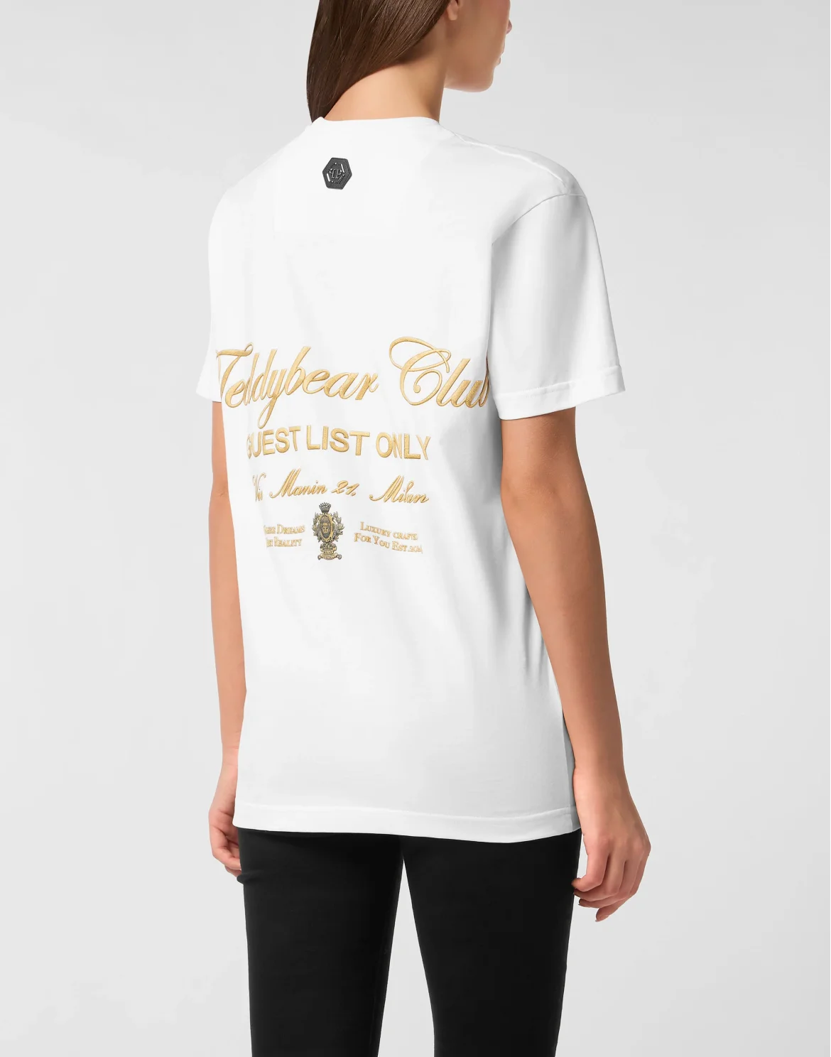 Man Fit T-Shirt Teddy Doorman, цвет: Белый