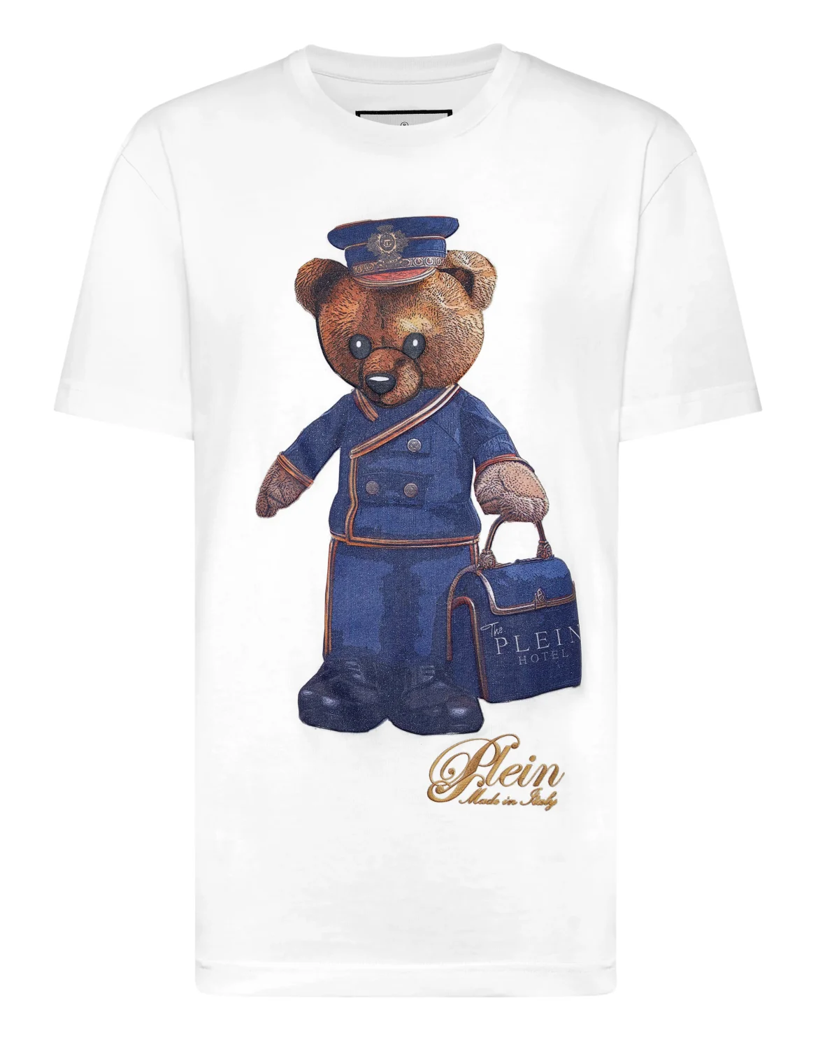 Man Fit T-Shirt Teddy Doorman, цвет: Белый