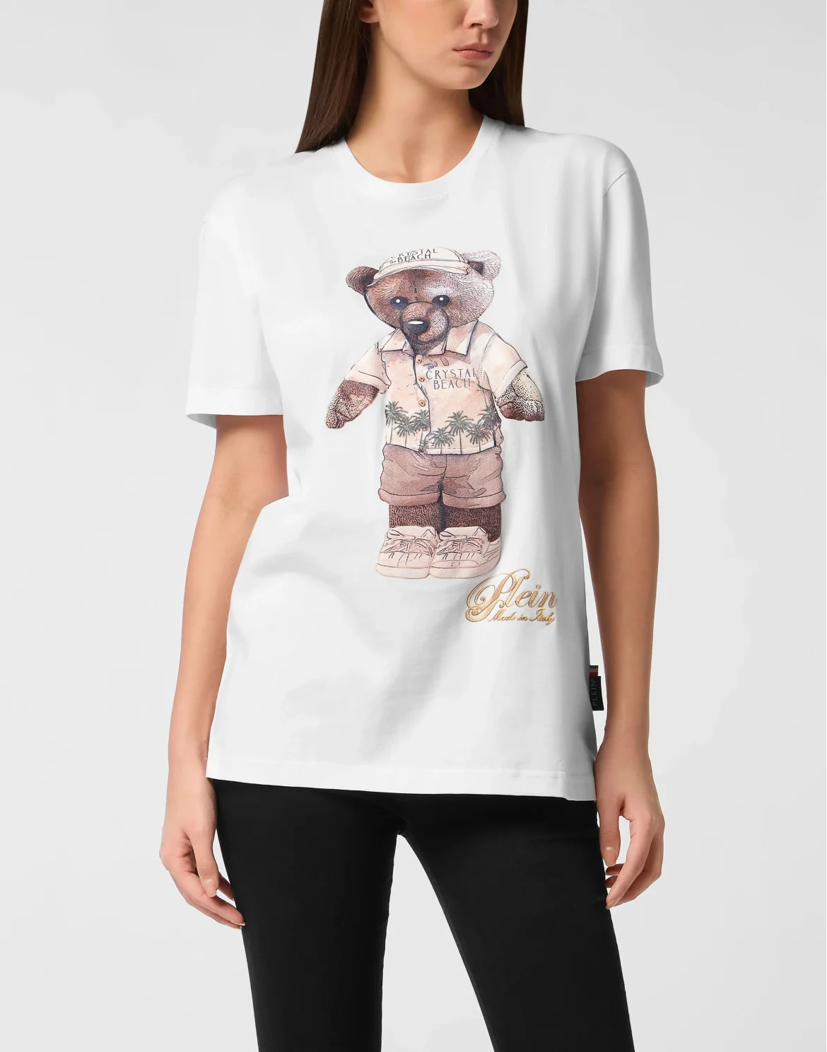 Man Fit T-Shirt Teddy Beach, цвет: Белый
