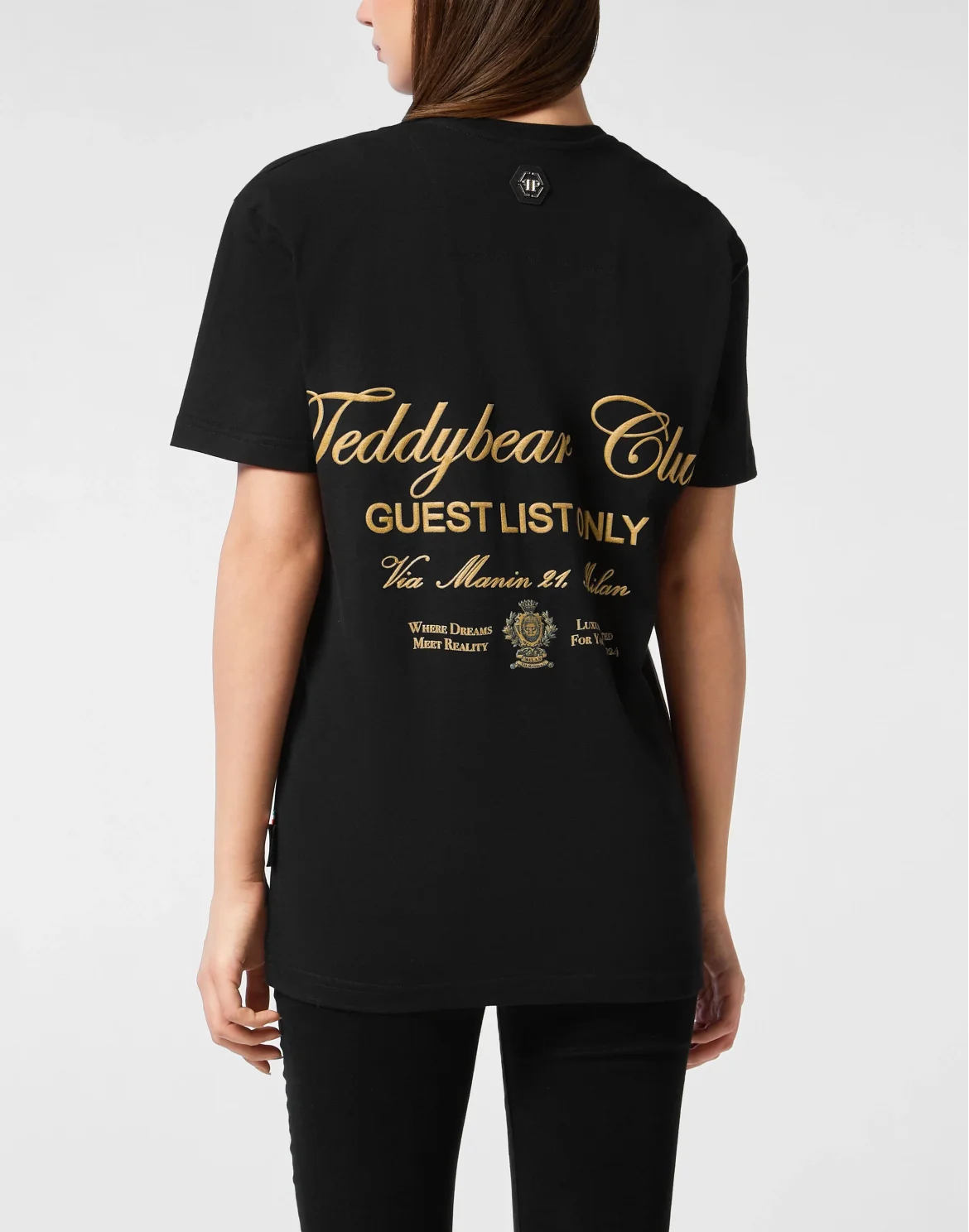 Man Fit T-Shirt Teddy Beach, цвет: Черный