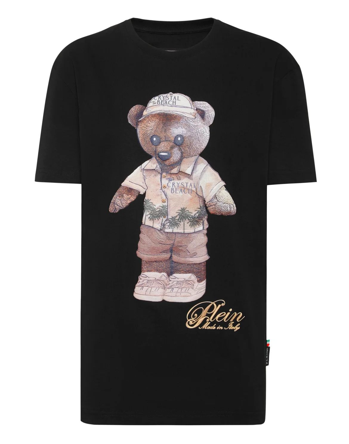 Man Fit T-Shirt Teddy Beach, цвет: Черный