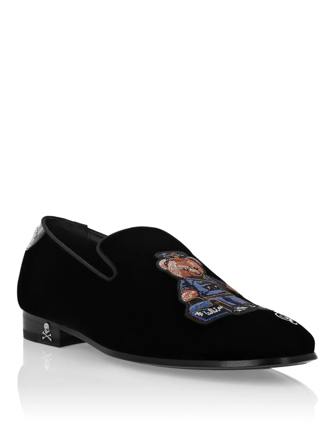 Velvet Loafers Teddy Doorman, цвет: Черный